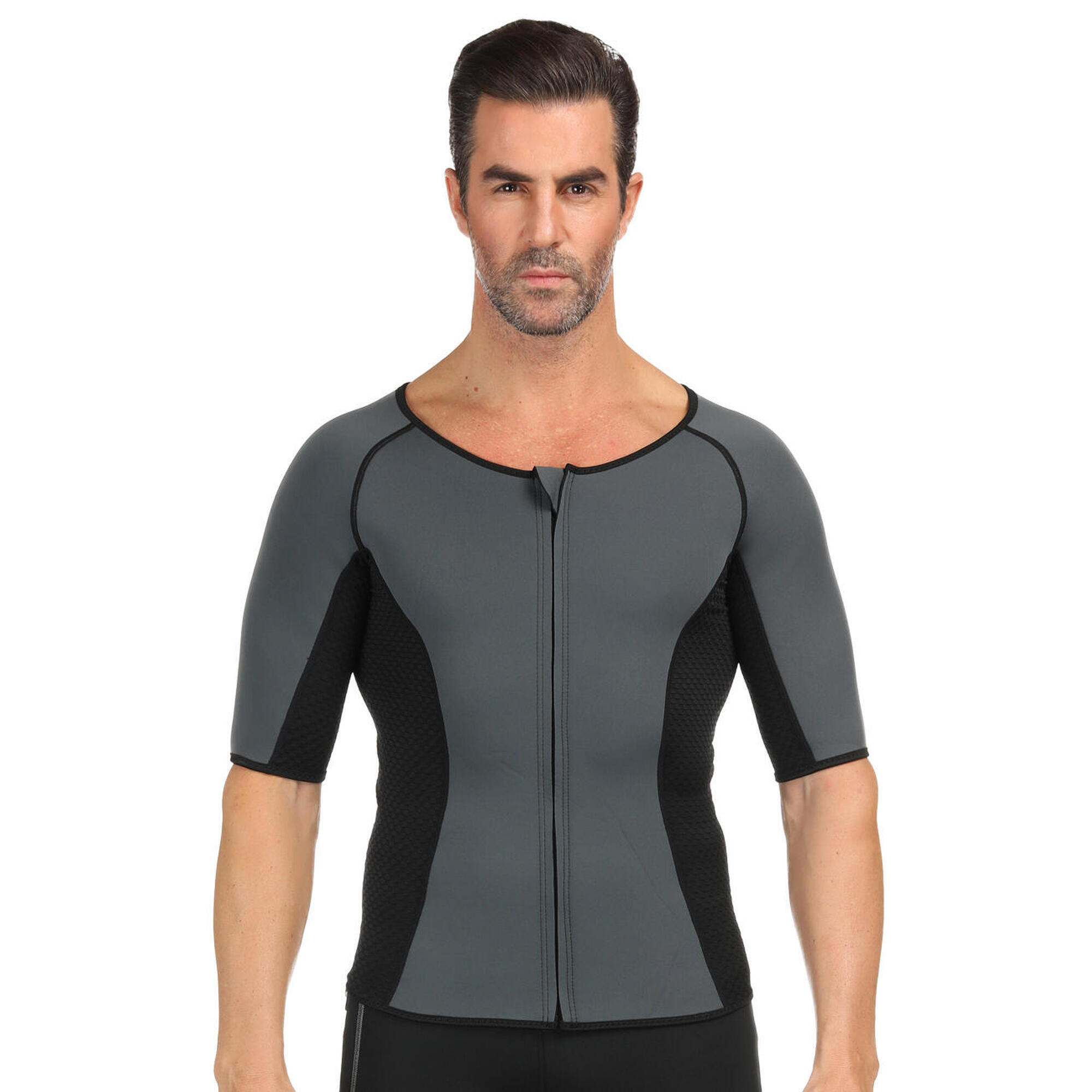 Kamizelka fitness neoprenowa wyszczuplająca dla mężczyzn SlimBody
