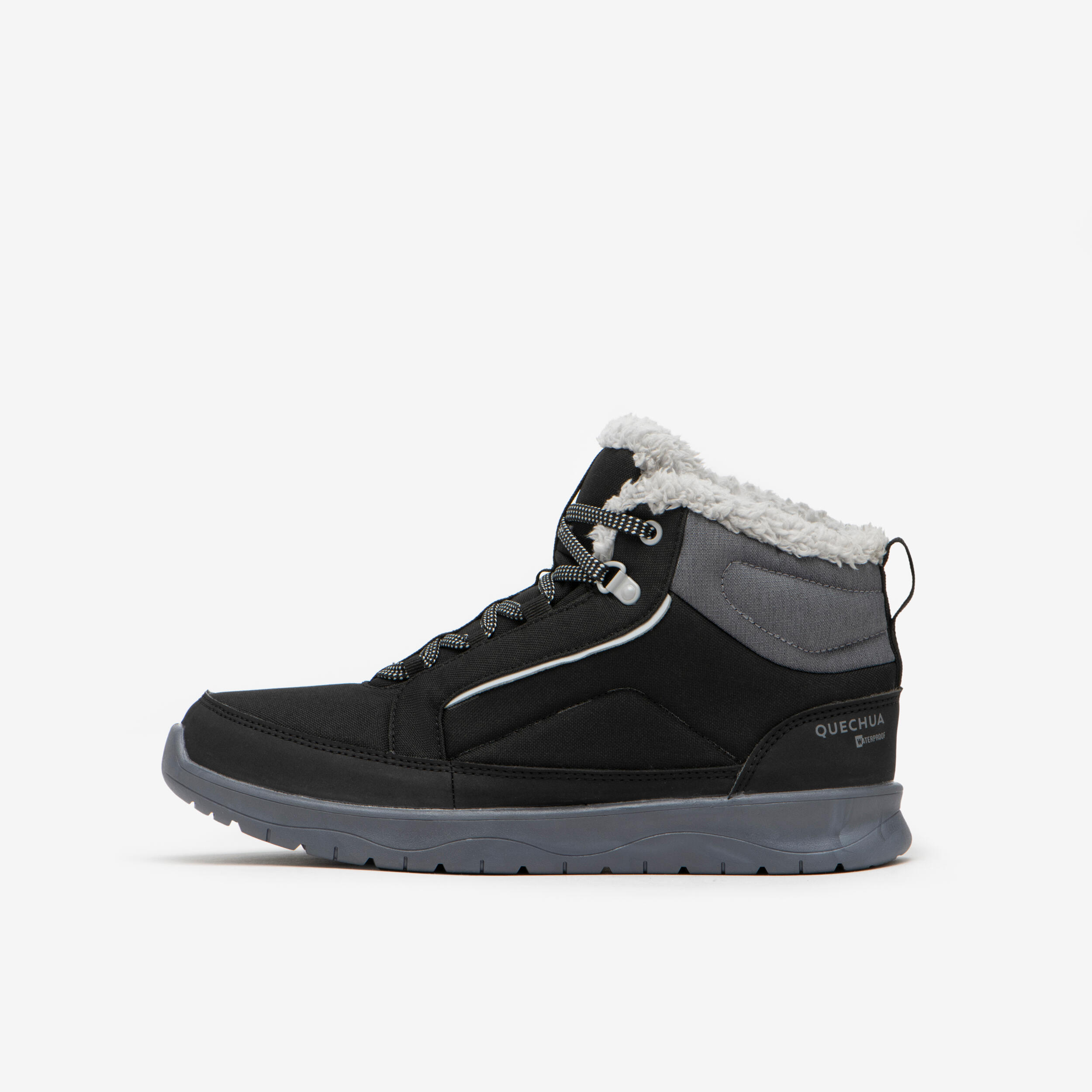 Buty turystyczne damskie Quechua NH100 Mid wodoodporne