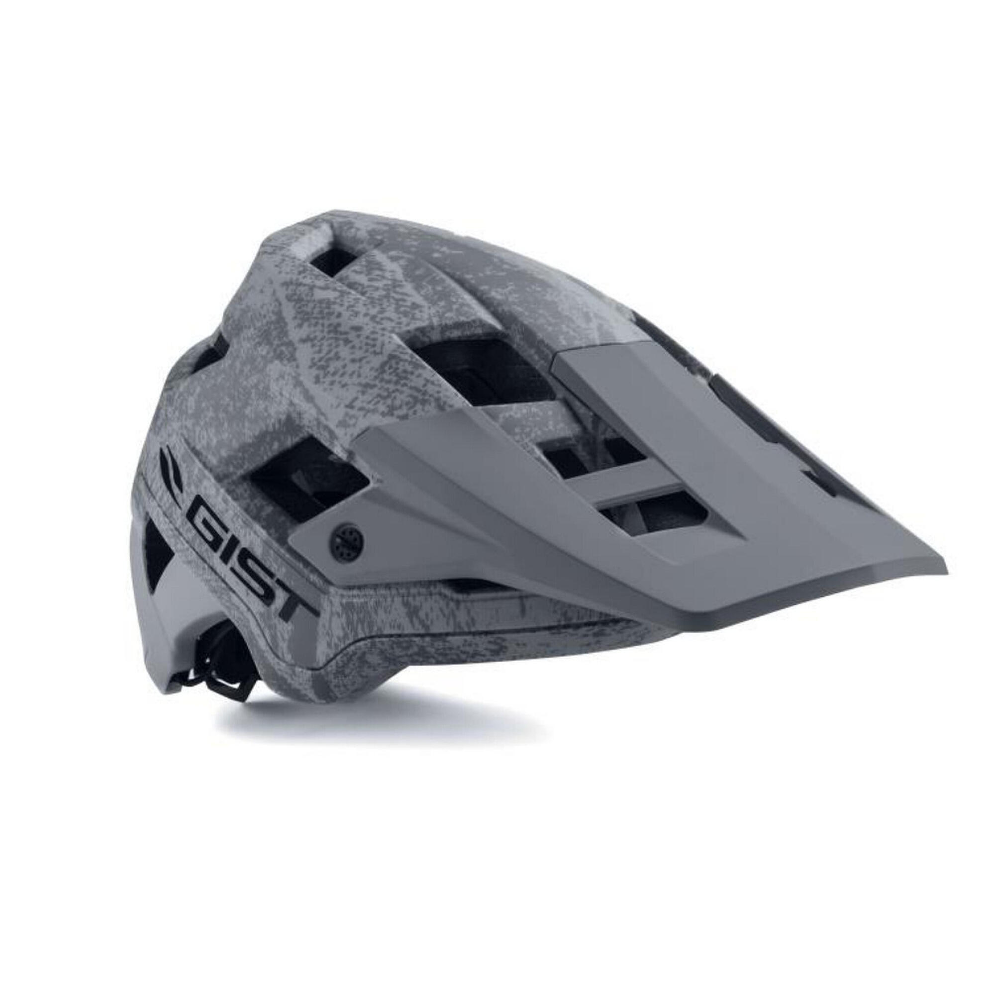 Kask rowerowy MTB SCRUB  szary