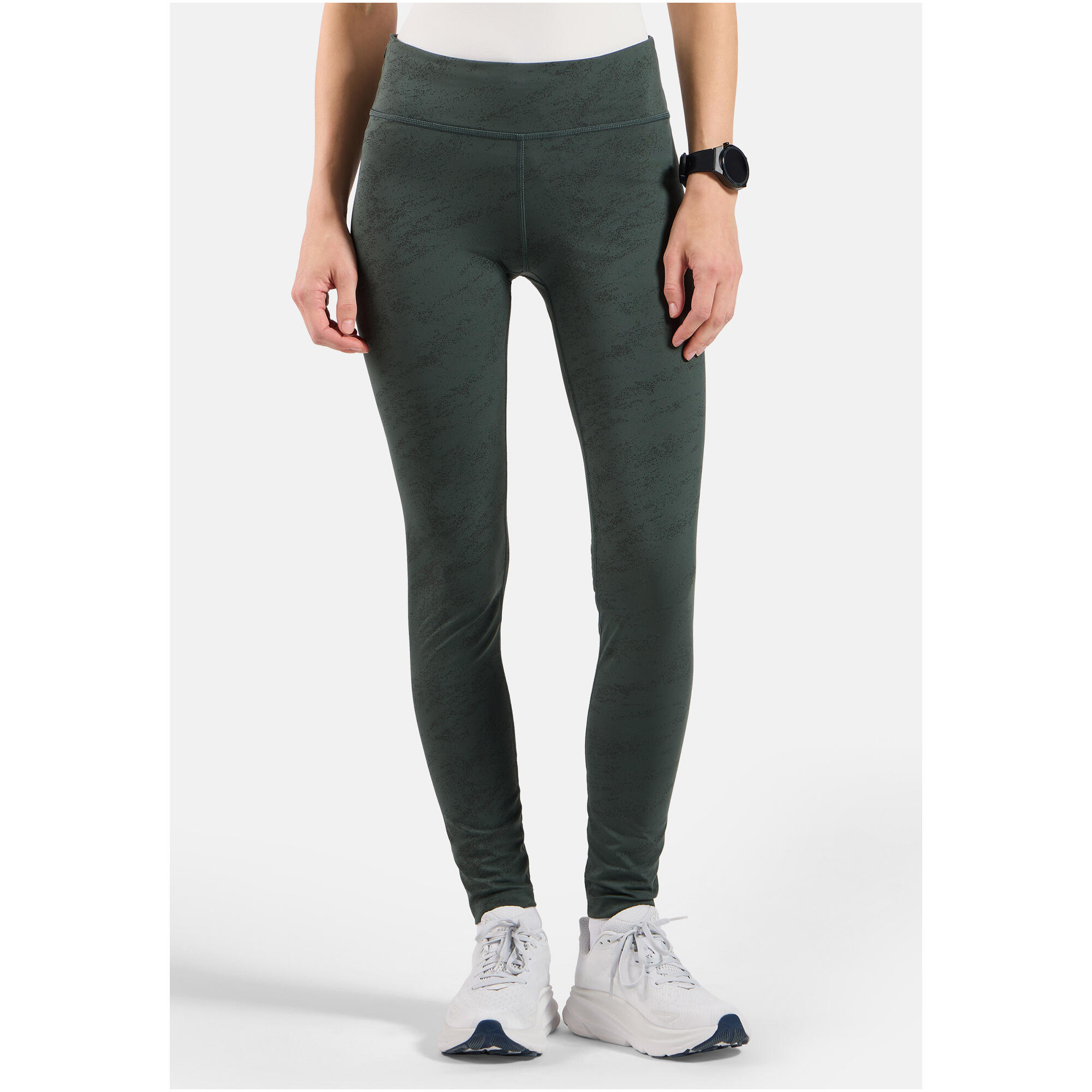 Legginsy Odlo Tights ZEROWEIGHT PRINT REFLECTIVE
