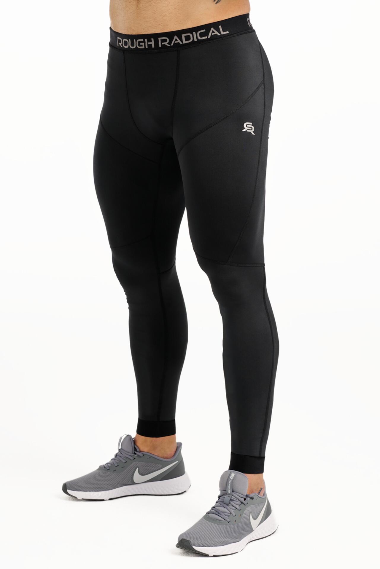 Męskie getry do biegania szybkoschnące Rough Radical Tight Long
