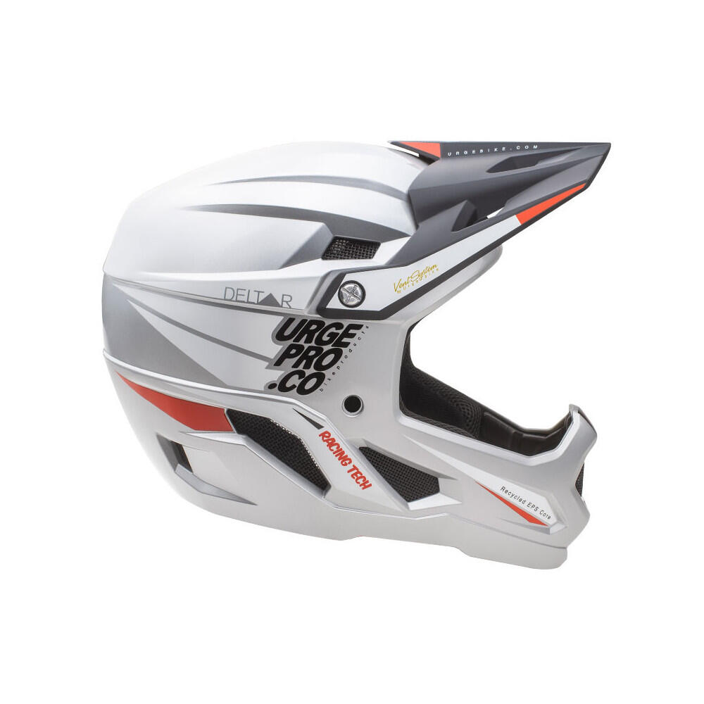 Kask rowerowy górski Deltar Alloy dla dzieci z pełną twarzą