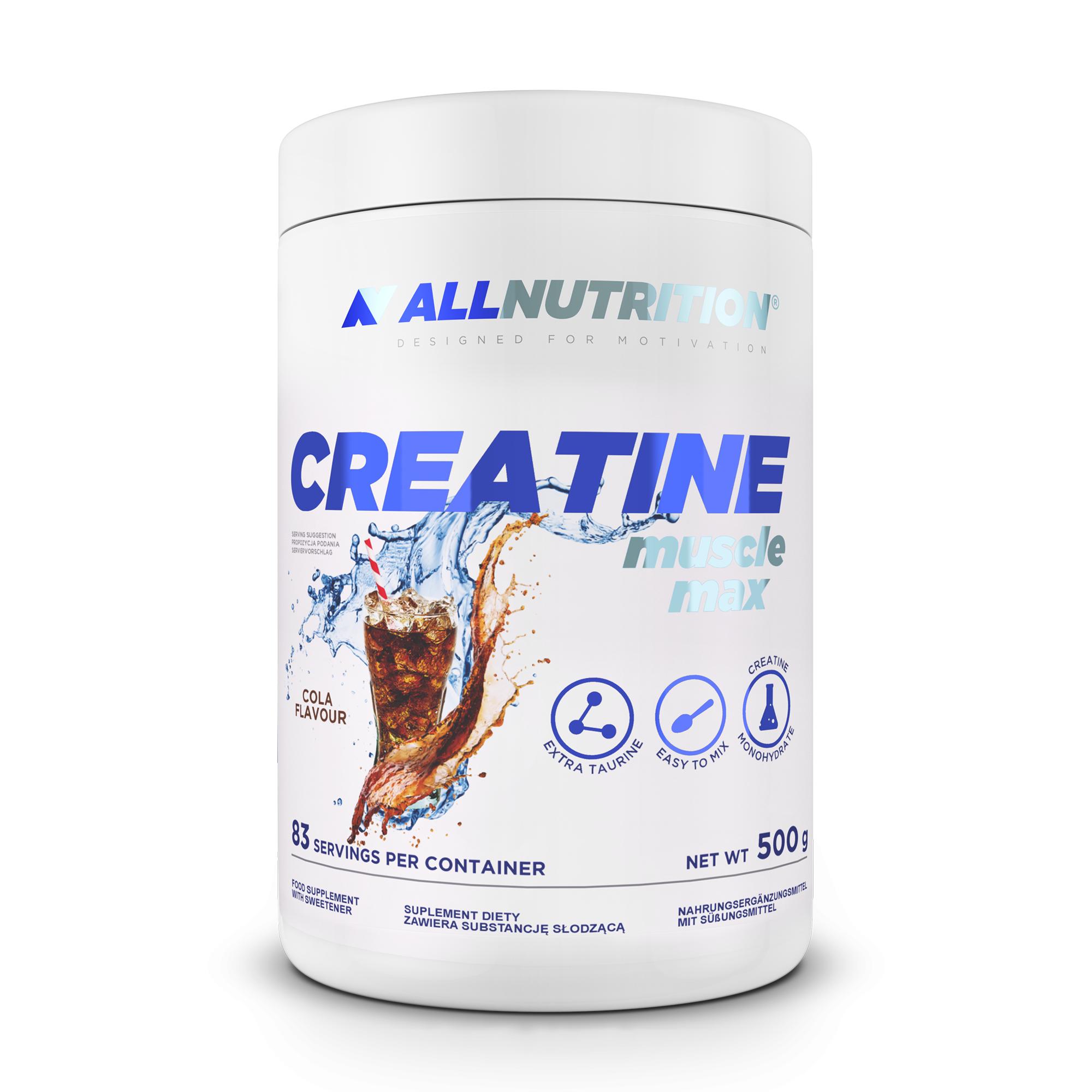 Kreatyna CREATINE MUSCLE MAX 500 g - COLA