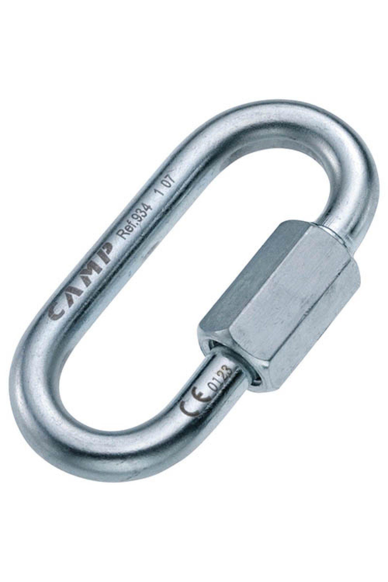 Karabinek Camp Oval Quick Link 10Mm/12Mm Srebrny