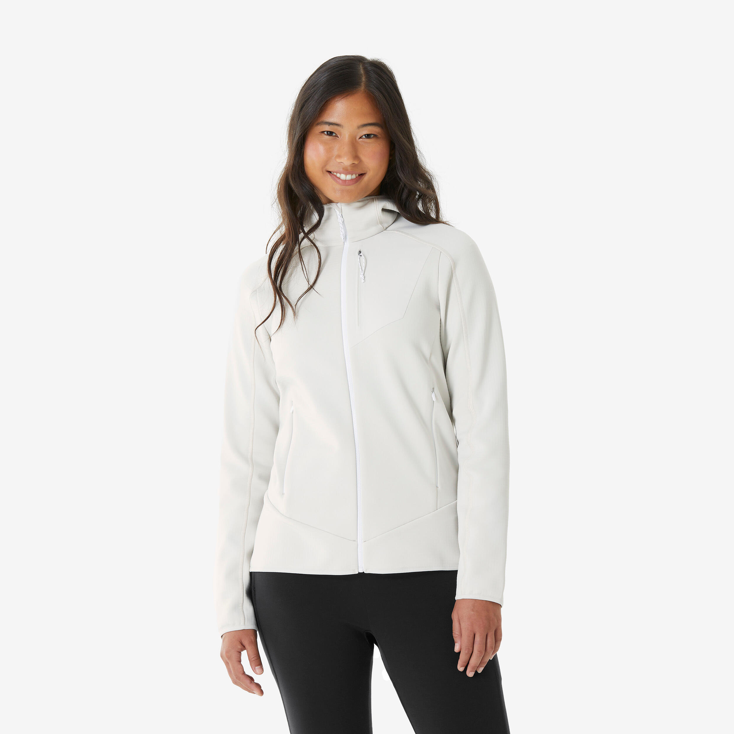 Polar turystyczny damski Quechua MH500 zamek
