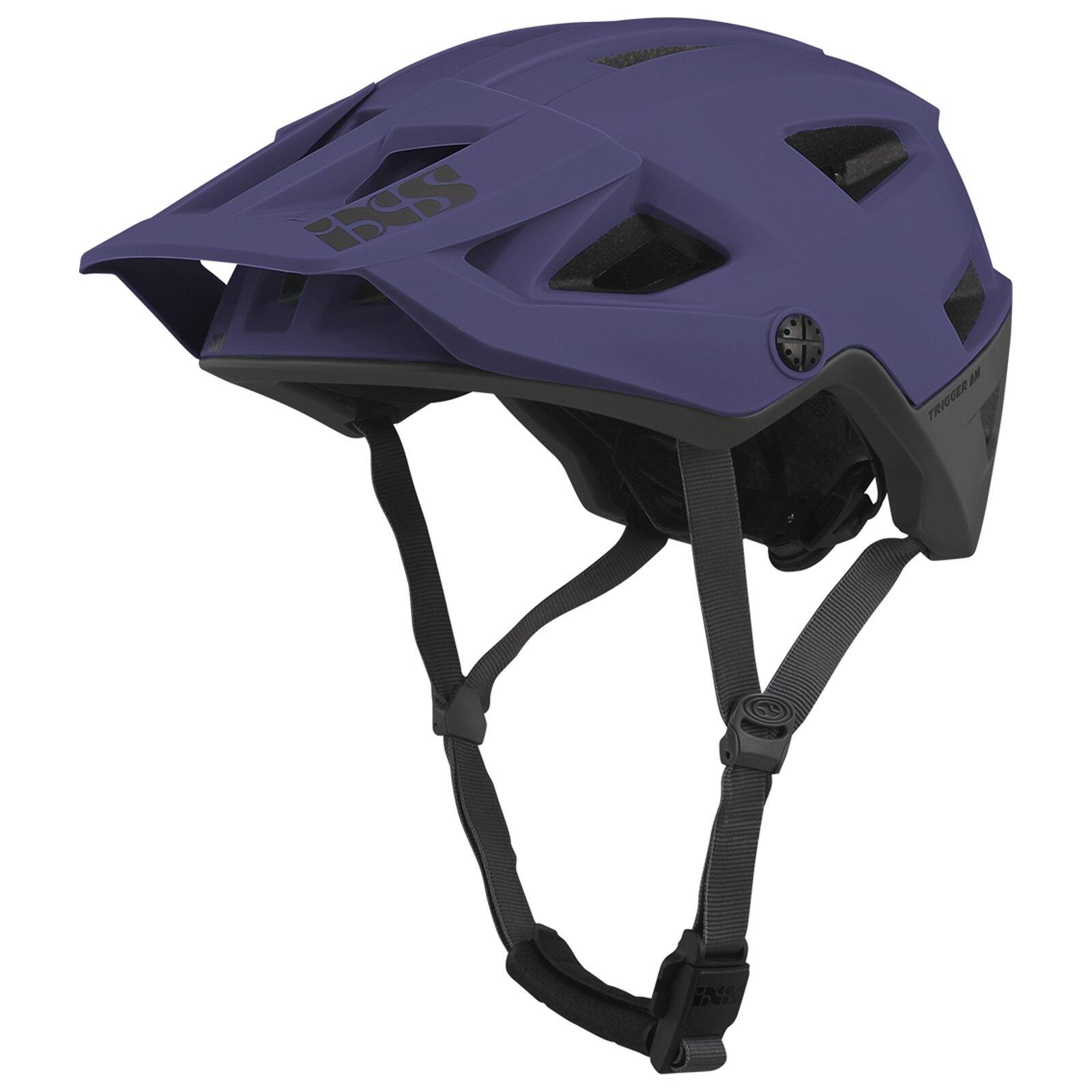 Kask rowerowy MTB Trigger AM, fioletowy