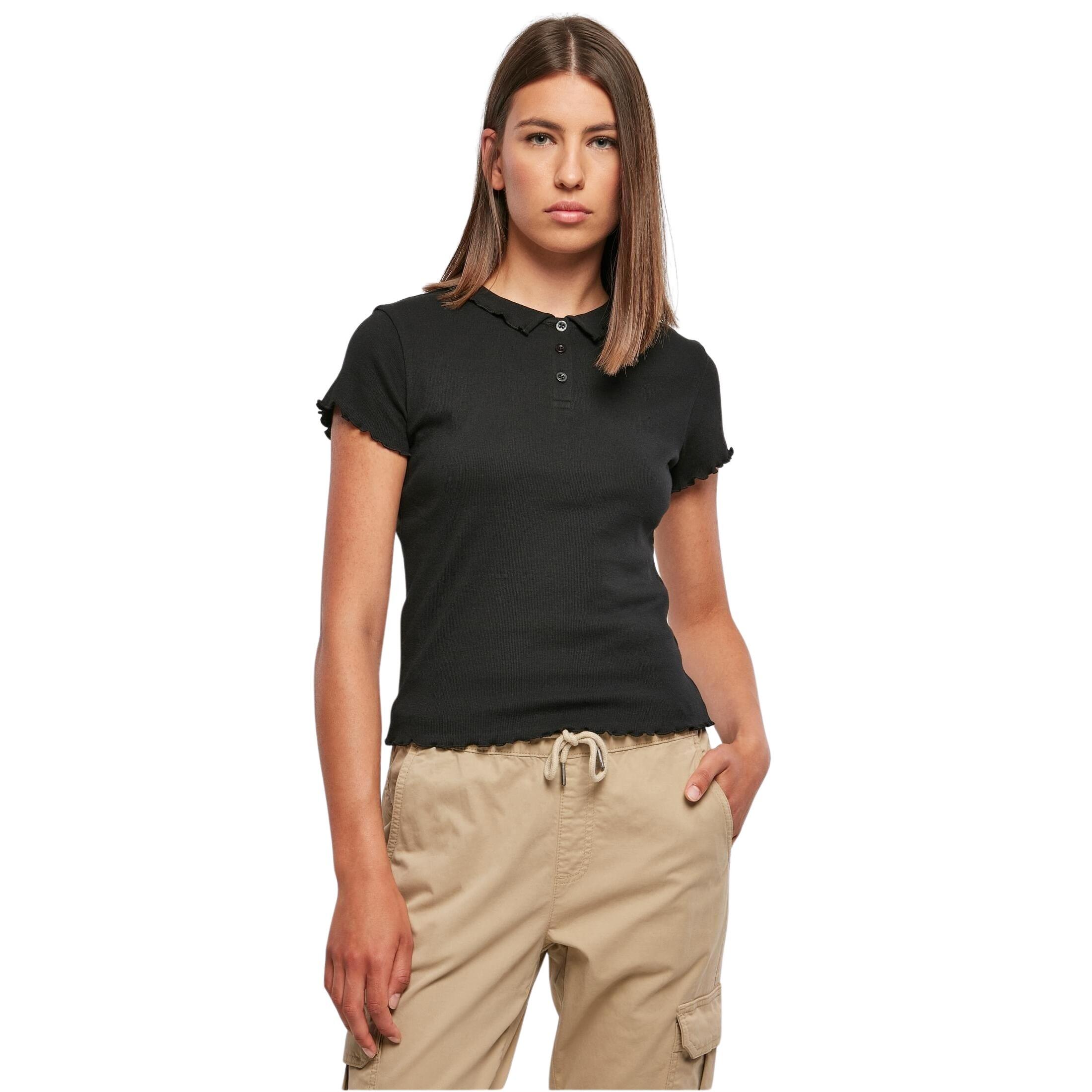 Damska koszulka polo Urban Classics Rib