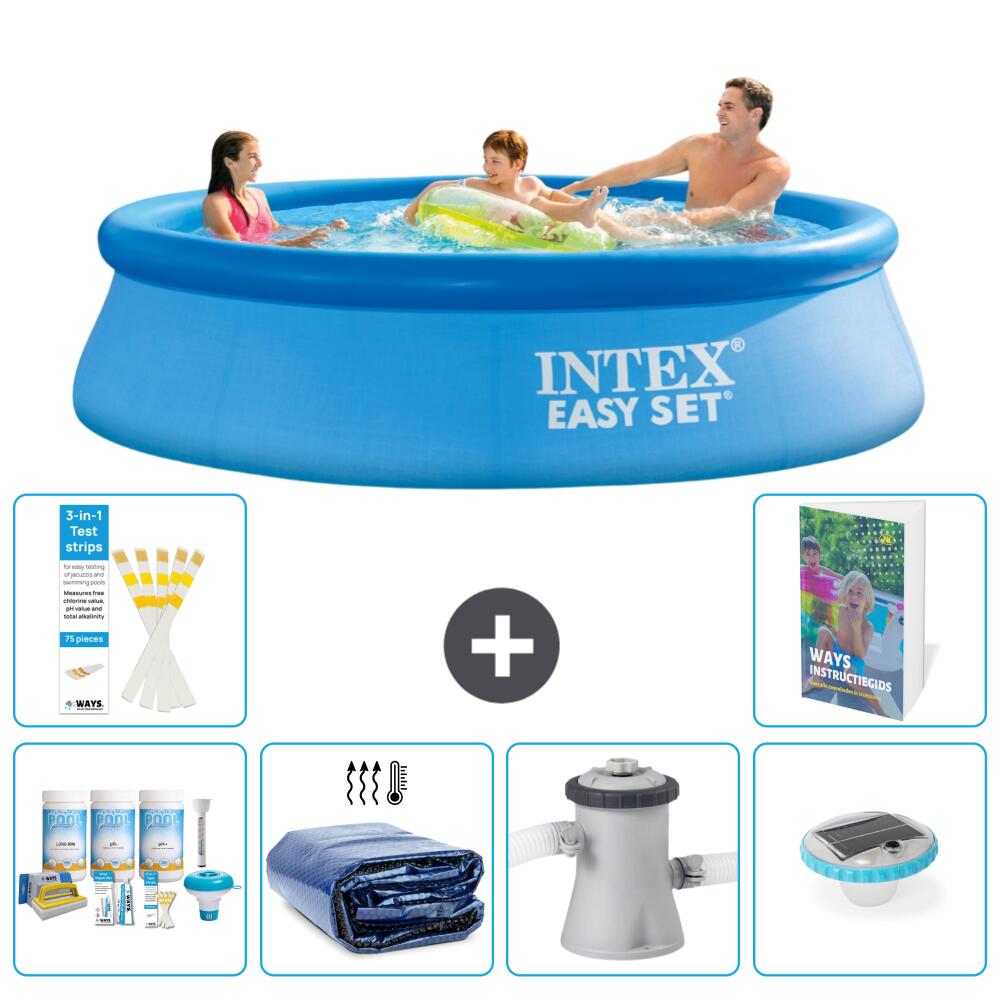 INTEX Basen Easy Set Okrągły - 305x76 cm - 7-częściowy S160