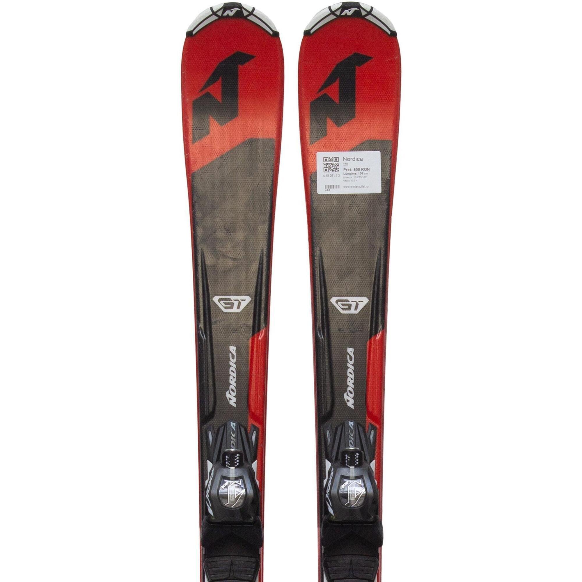 Second Life- Narty NORDICA GTR  136 cm- Stan dobry