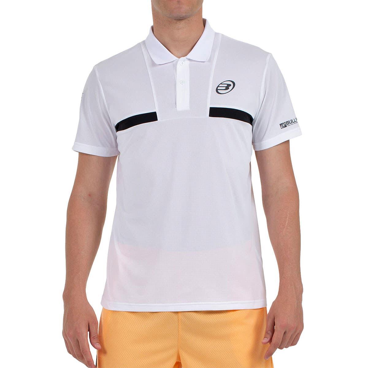 Polo Bullpadel Calzadil białe L
