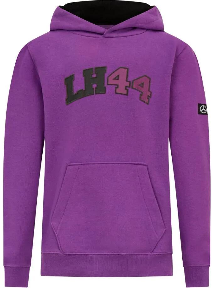 Bluza dziecięca Mercedes AMG Petronas F1 Lewis Hamilton hoody fioletowa
