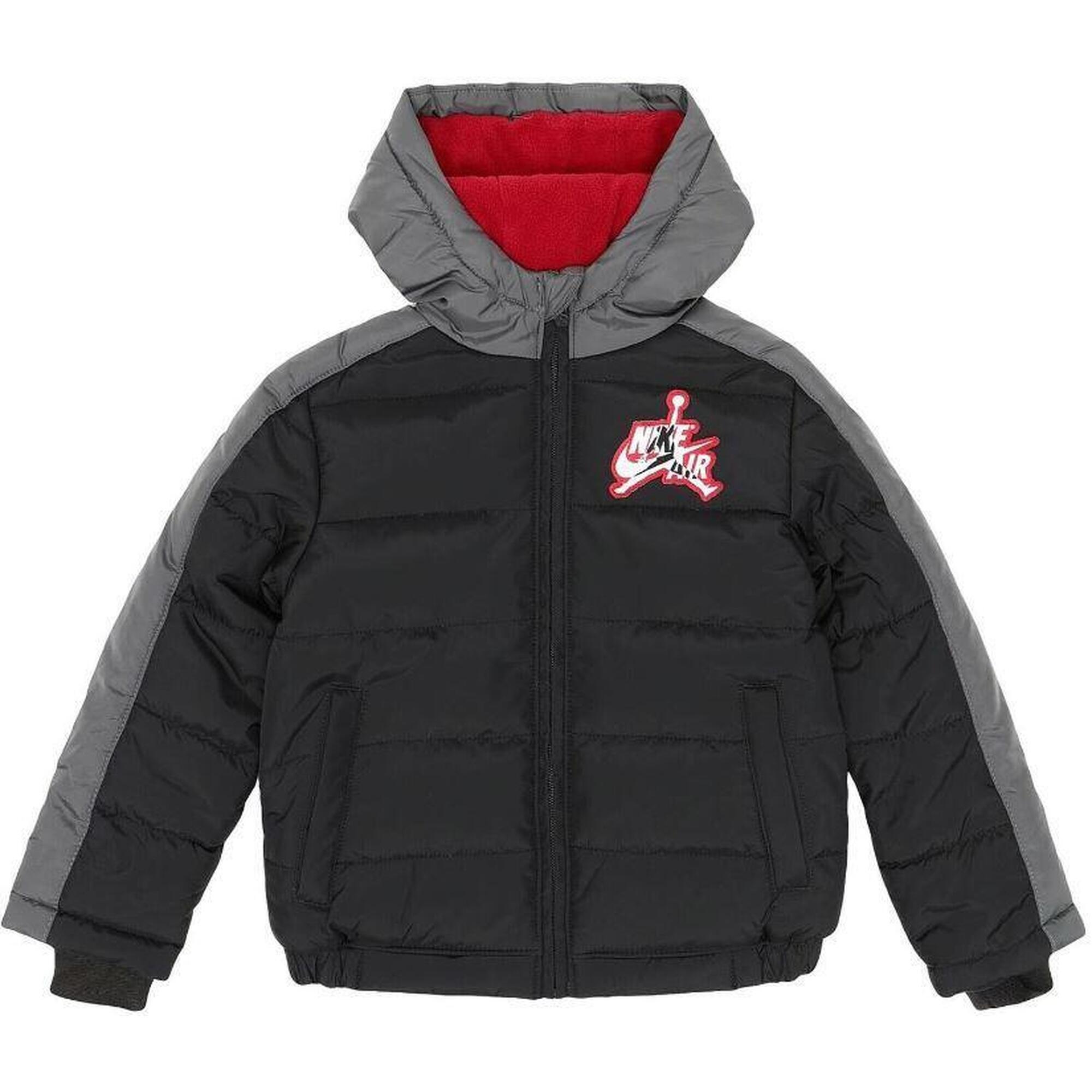 Kurtka zimowa Nike Jordan Jumpman Jr. dla dzieci  czarna  rozmiar 80