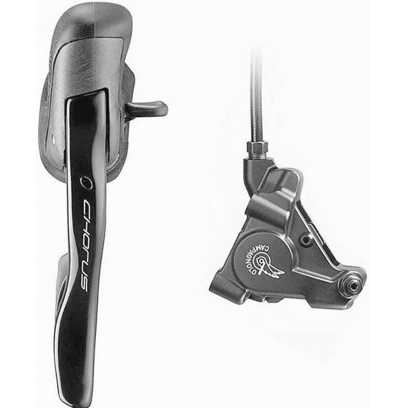 Lewa dźwignia hamulca i przerzutka tylna Campagnolo super record eps hydr.2v 140