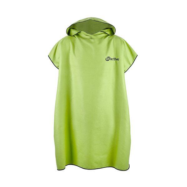 Poncho plażowe Beco Beactive - Limonkowy/Czarny