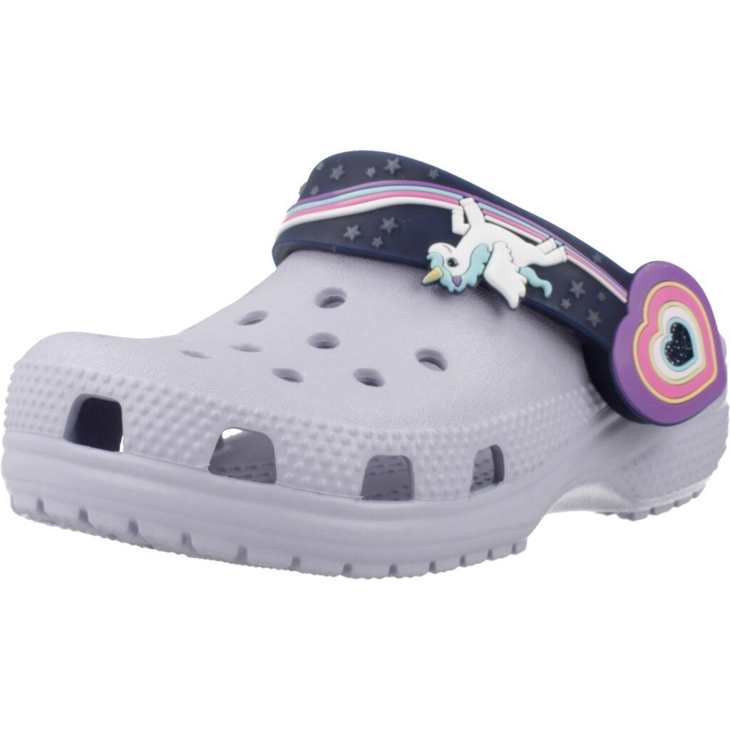 Sandały CROCS CLASSIC LIGHTS Fioletowy