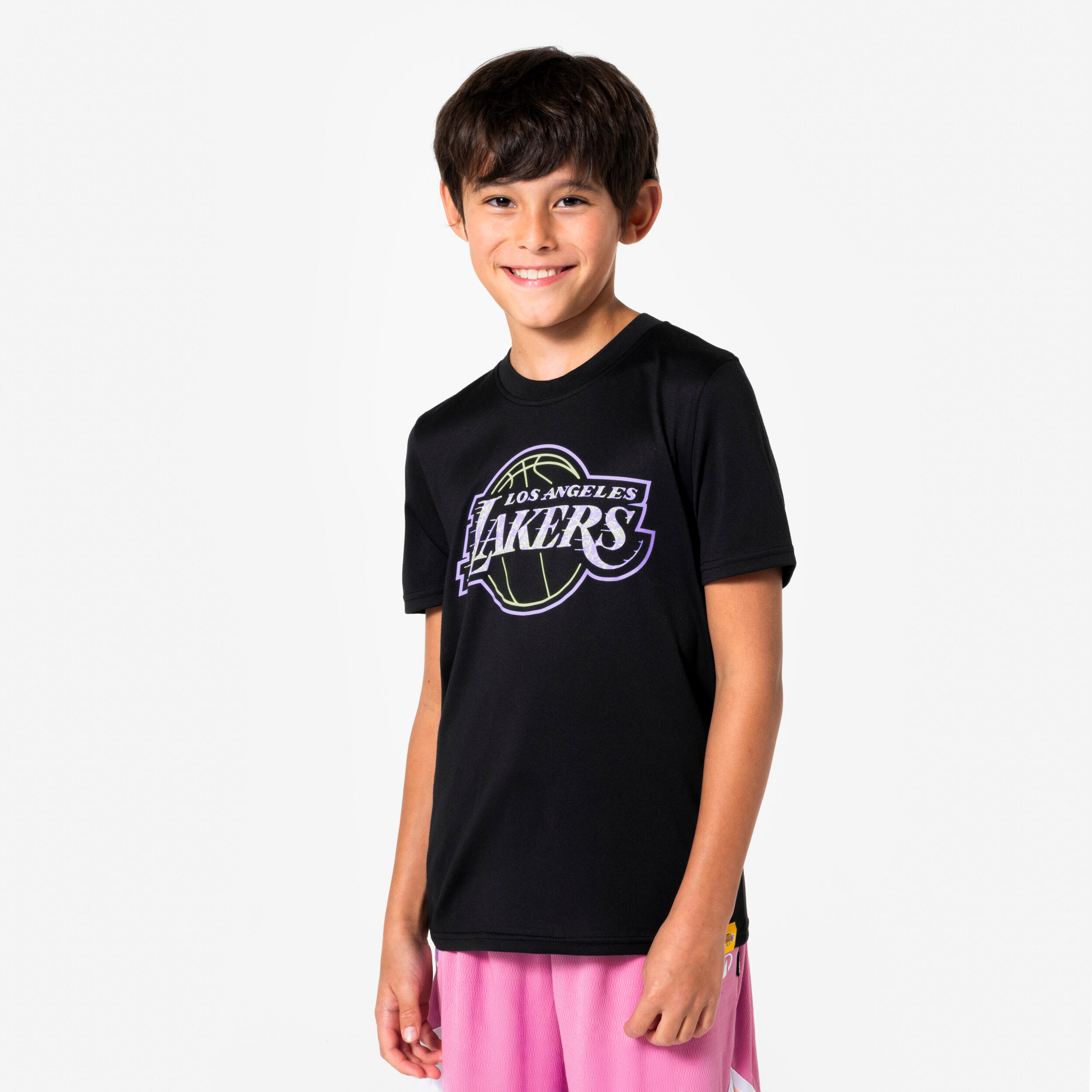 Koszulka do koszykówki dla dzieci NBA Lakers 900