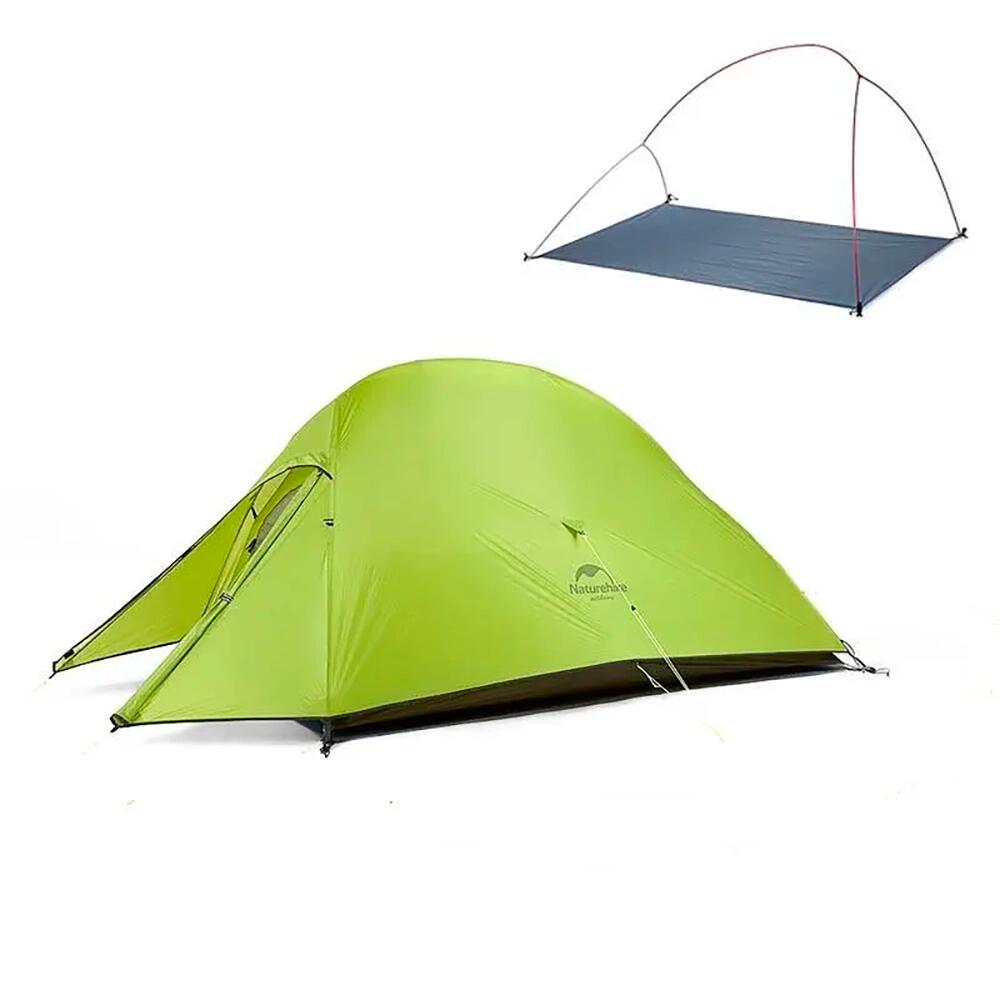 NATUREHIKE Namiot CLOUD UP 1 ULTRALIGHT 210T-Zielony