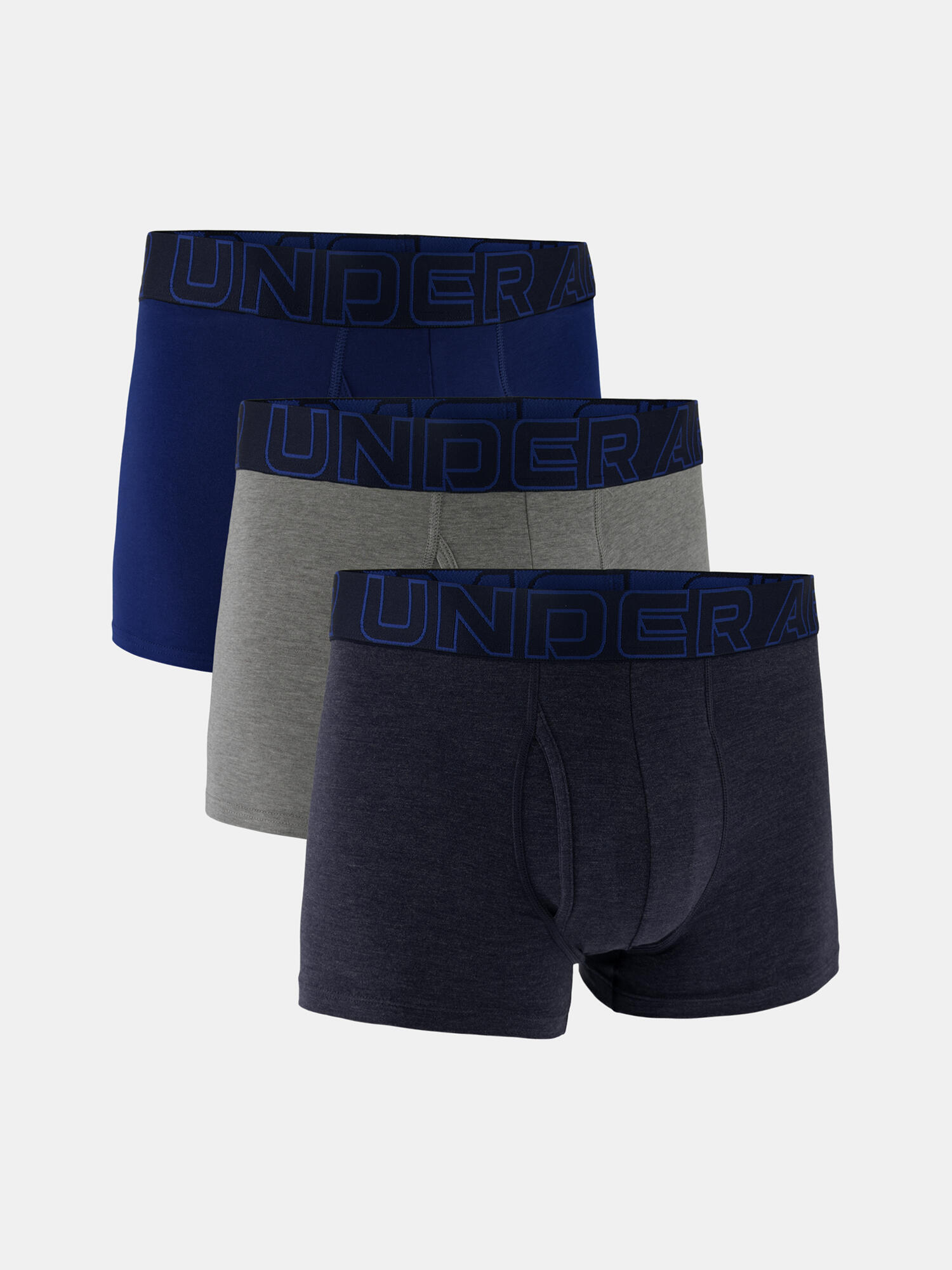 Bokserki męskie 3-pak Under Armour M Perf Cotton 3in Dark Blue Dark Blue 2xl