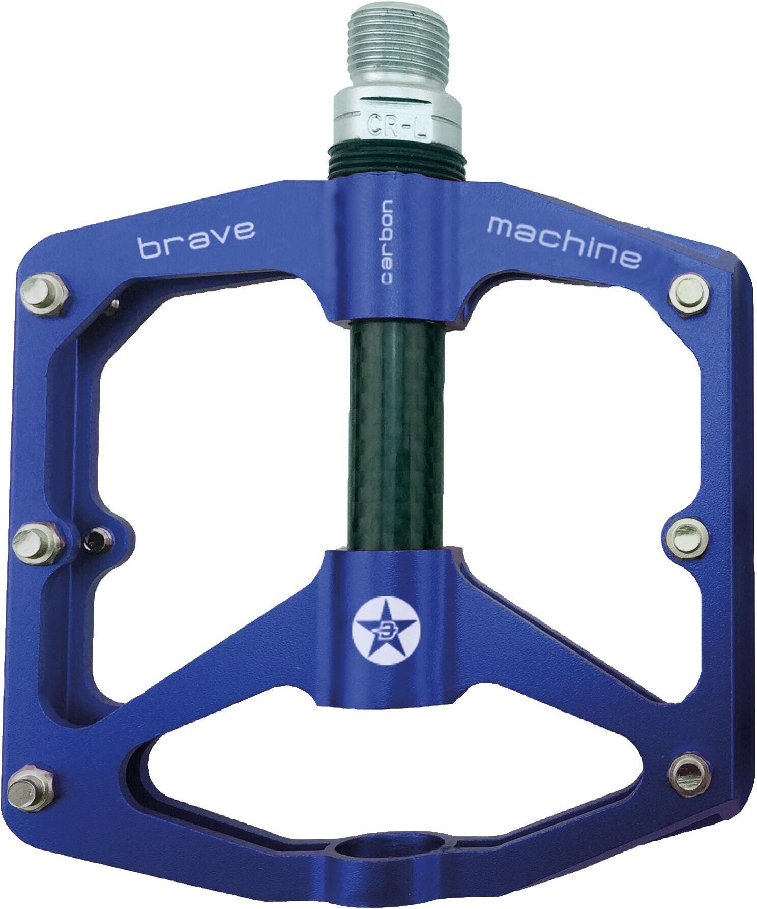 Pedały BRAVE Freeride Carbon niebieskie