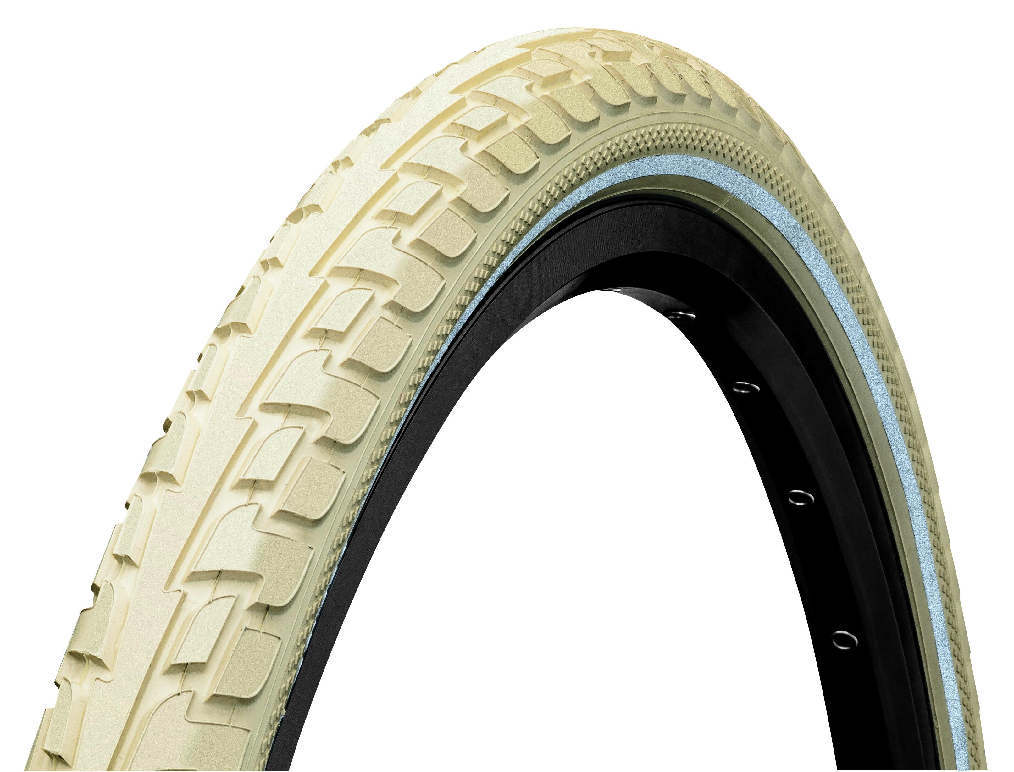 Opona Ride Tour 28 X 1.40 / 37-622 - Kremowa Z Odblaskami