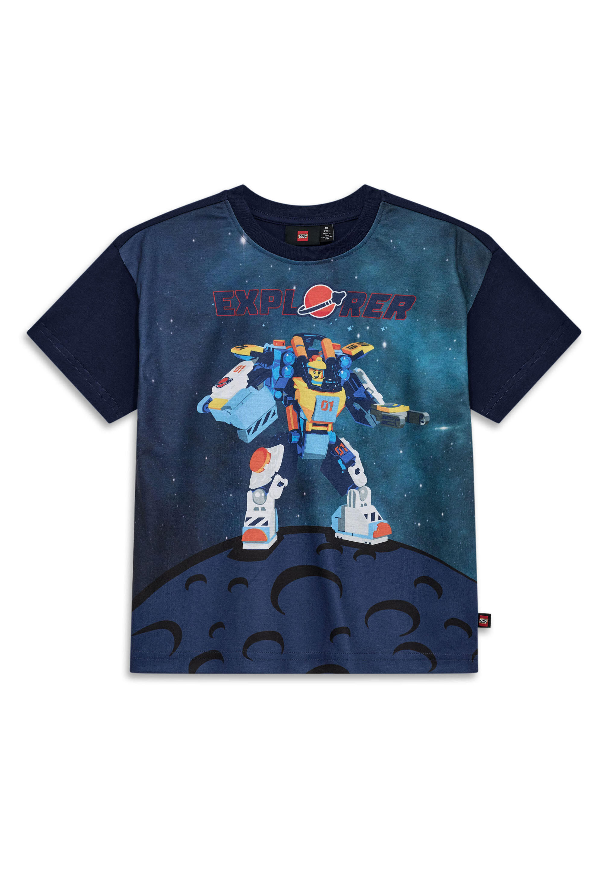 Koszulka Dziecięca LEGO Space Taffy 100 Granatowa