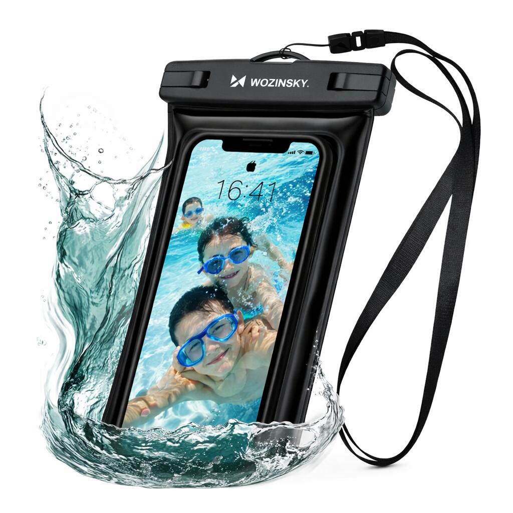 ETUI WODOODPORNE NA TELEFON NA PLAŻĘ BASEN OPASKA NA RAMIĘ ARMBAND