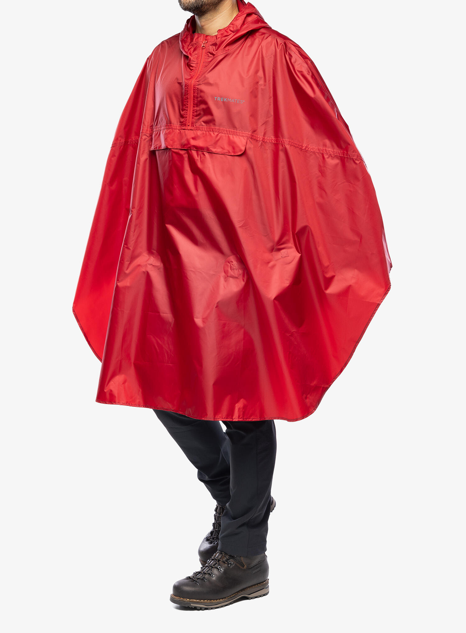 Peleryna turystyczna Trekmates Rove Poncho - chilli pepper
