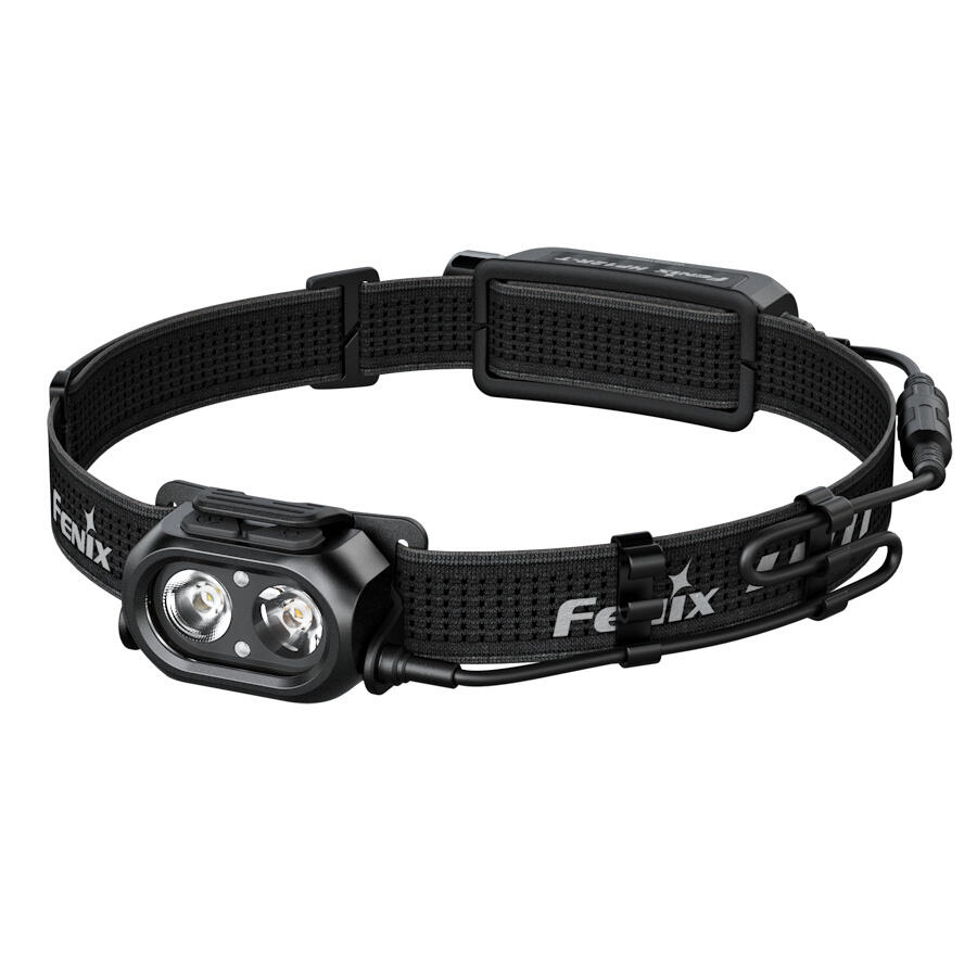 Latarka czołowa HP12R-T czarna 1300 lm trekking biegowa