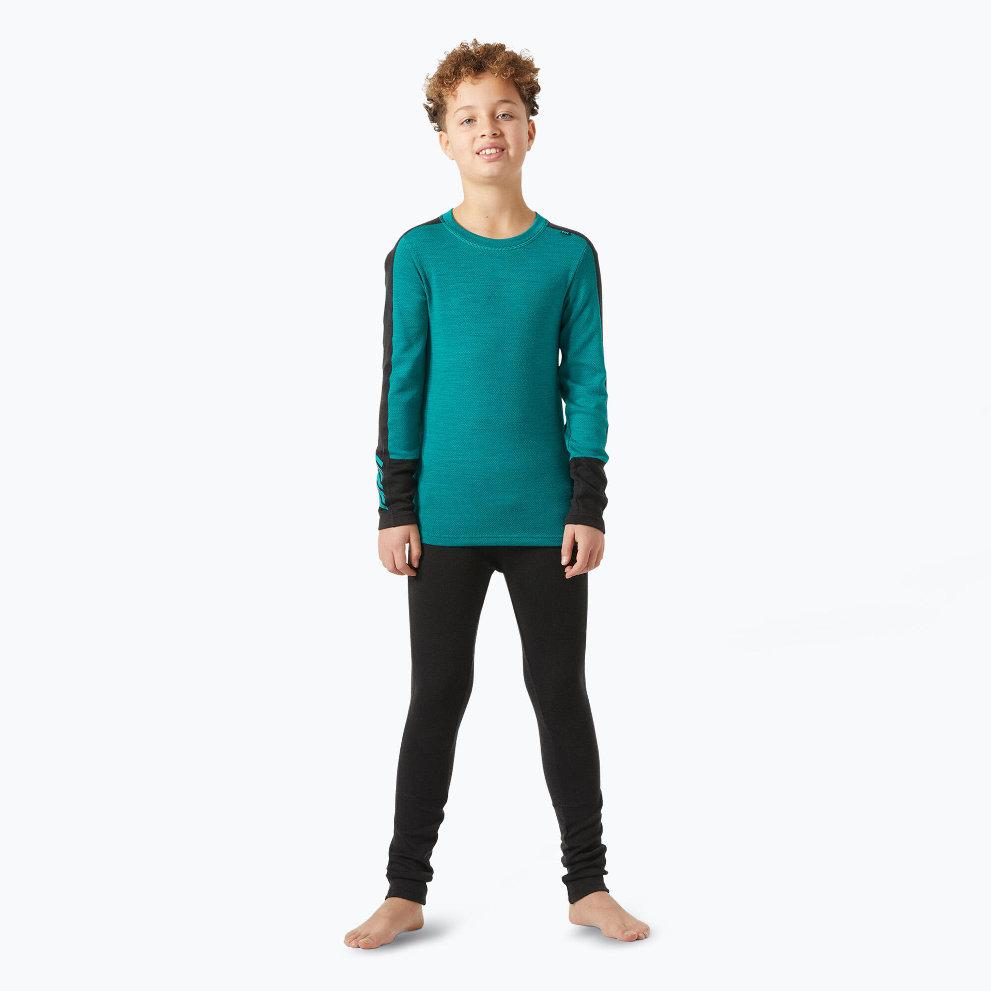 Komplet bielizny termoaktywnej dziecięcej Helly Hansen JR Lifa Merino Midweight