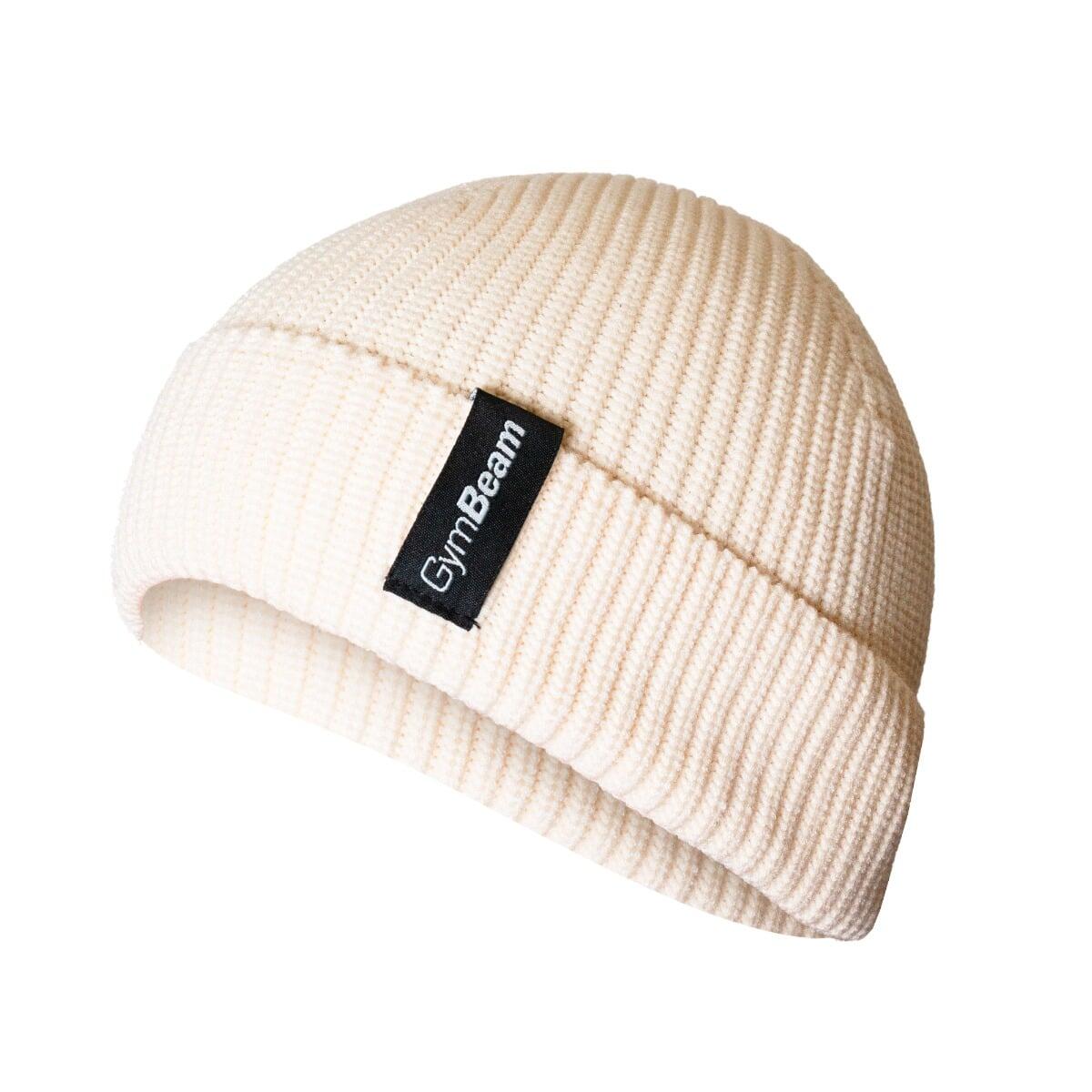 Czapka unisex zimowa kremowa Alpine