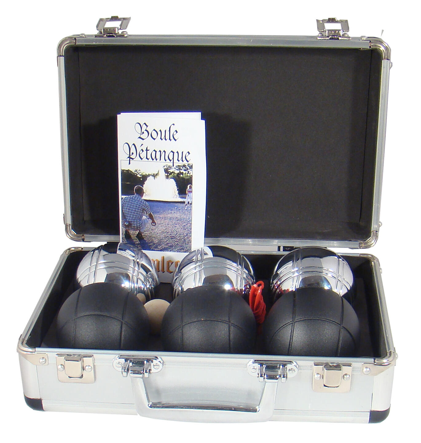 Boule. Petanque Sunsport Alsace, 6 bouli w aluminiowej walizce