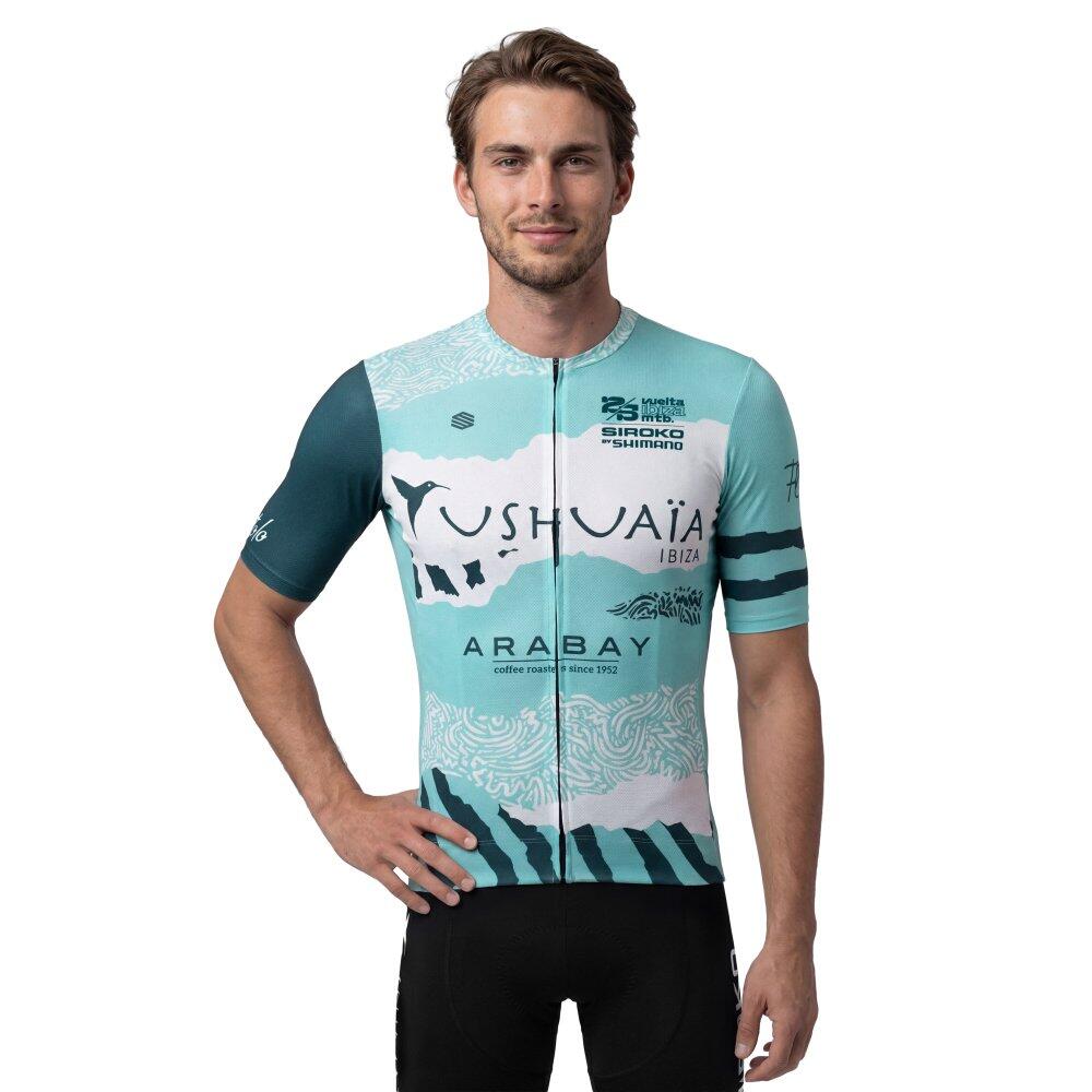 Męska koszulka kolarska z krótkim rękawem Vuelta a Ibiza MTB x Siroko Kolarst