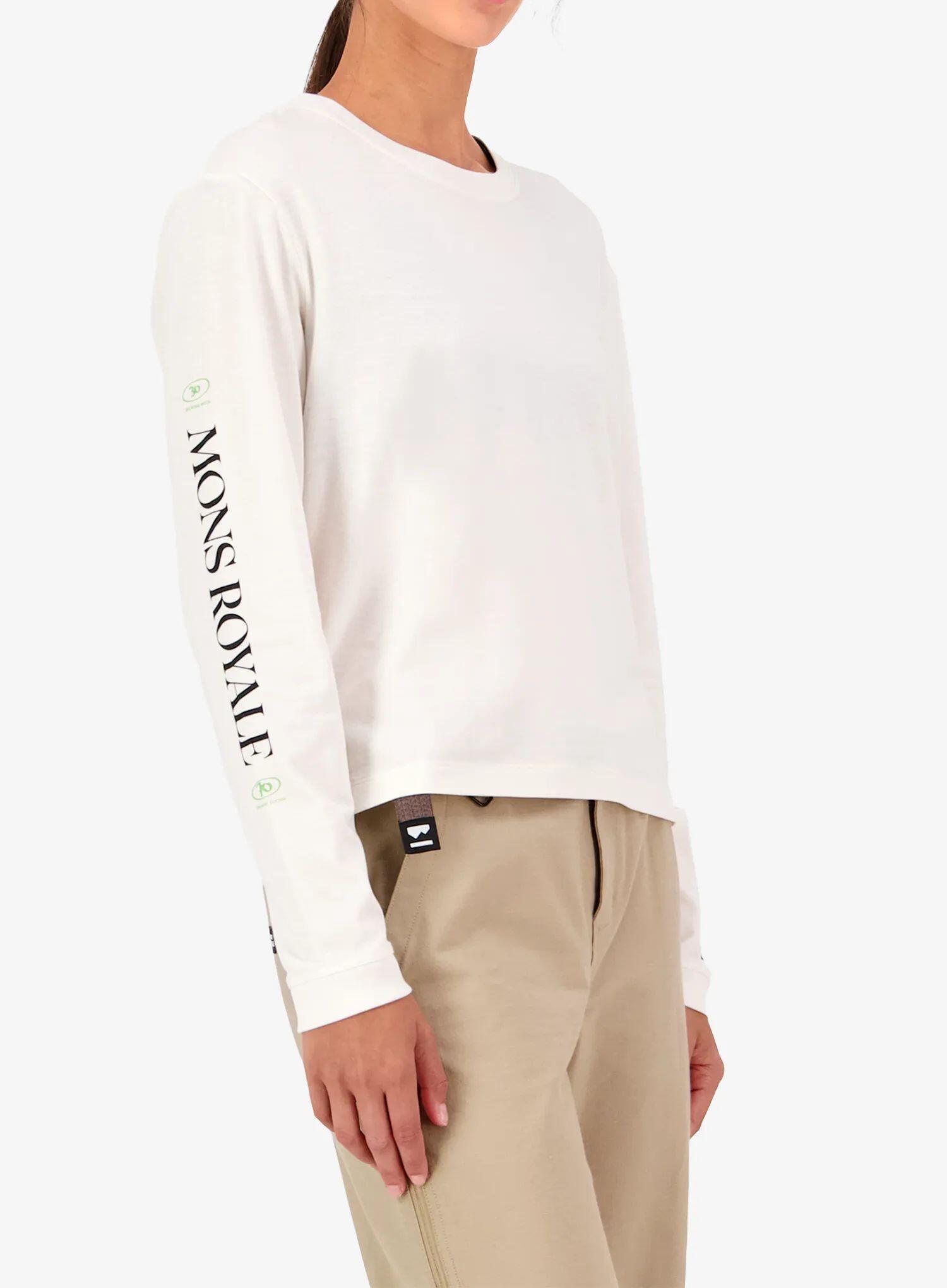 Longsleeve damski Mons Royale Yonder Merino Organic Cotton