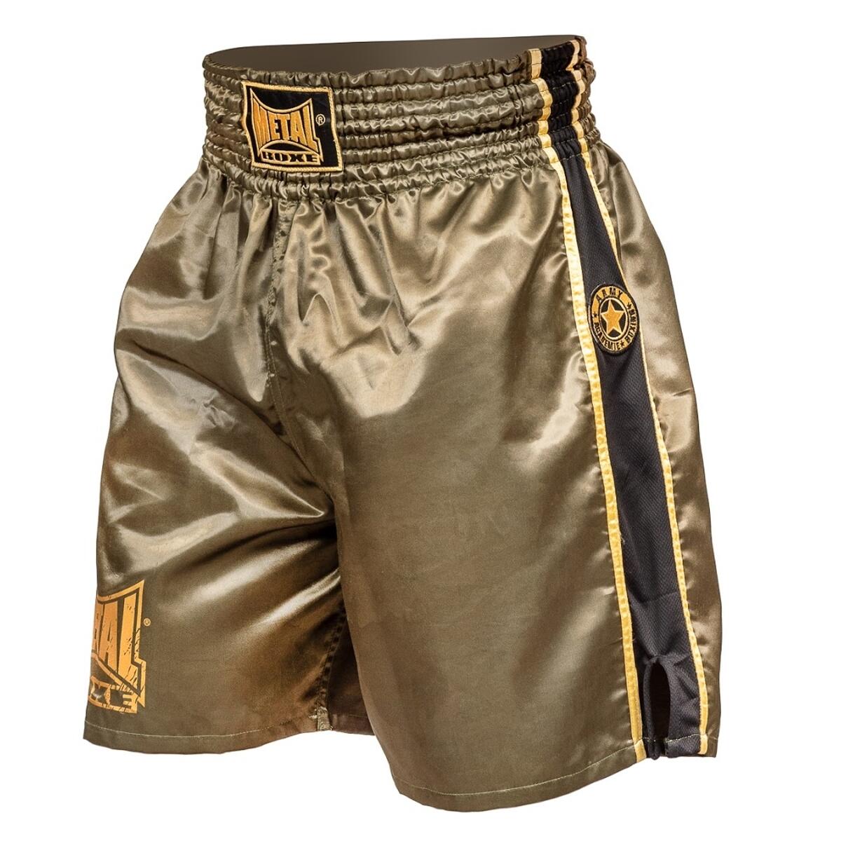 Spodenki bokserskie Metal Boxe Pro Line Military