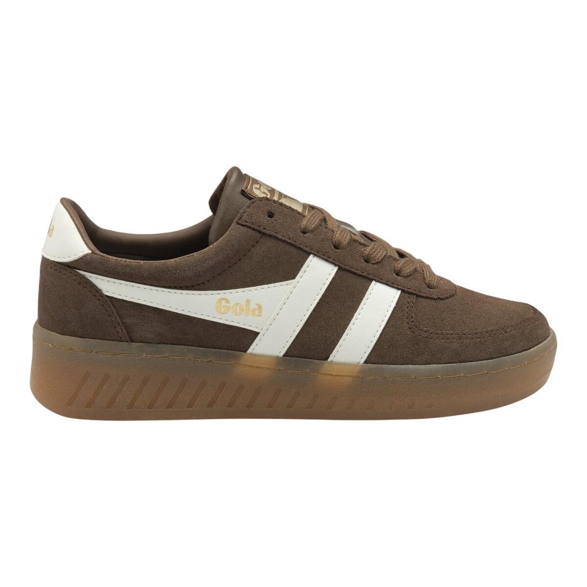 Baskets Femme Baskets Gola GRANDSLAM SUEDE Marron Gola