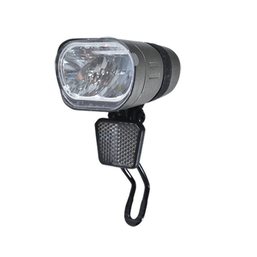 Oświetlenie rowerowe przód/projektor LED E-bike/VAE (mocowanie do widelca) Spann