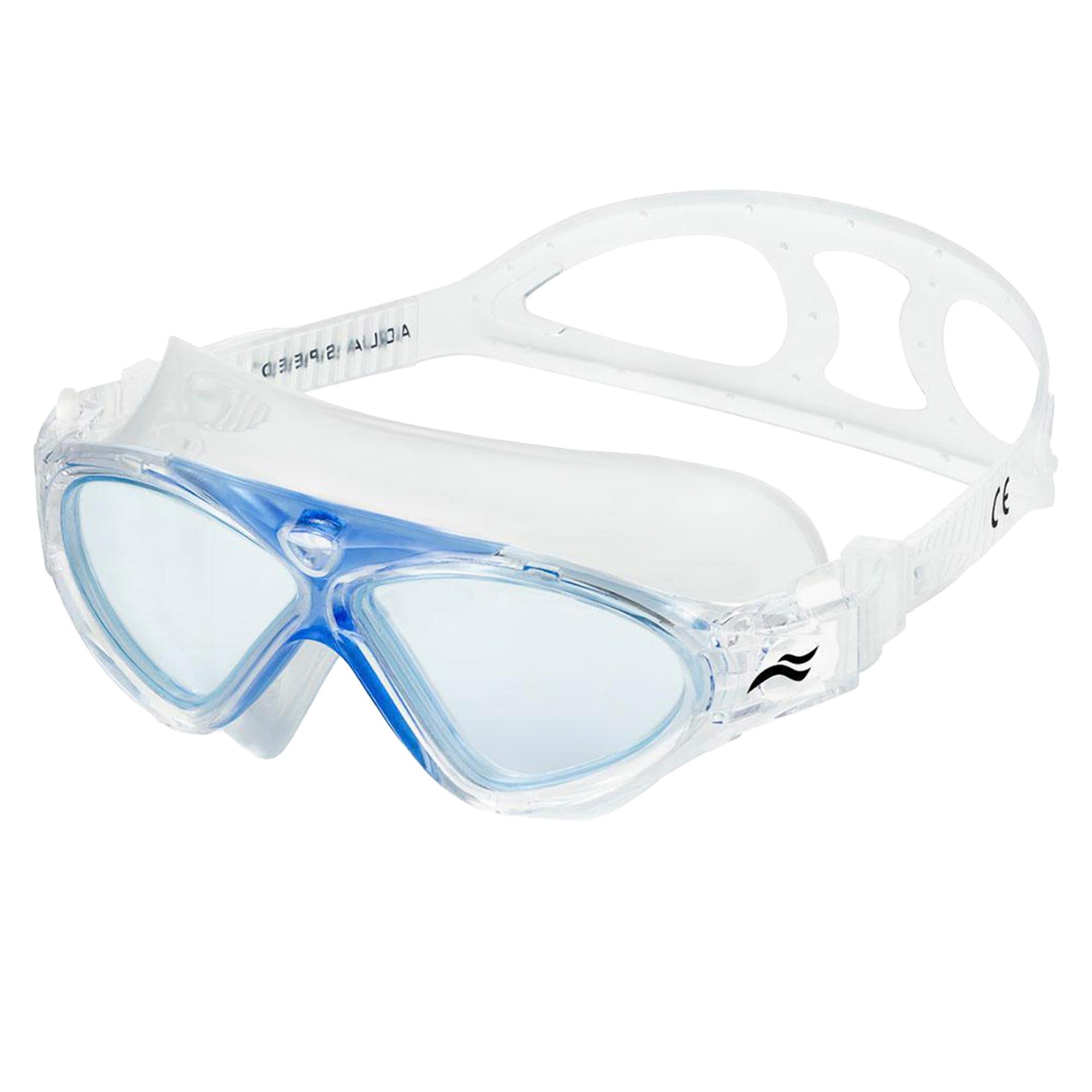 Фото - Маска для плавання Aqua-Speed AQUA SPEED Aqua Speed - Maski pływackie dziecięce UV anty-fog szerokie pole widzenia Niebieski Uniwersalny dziecko 