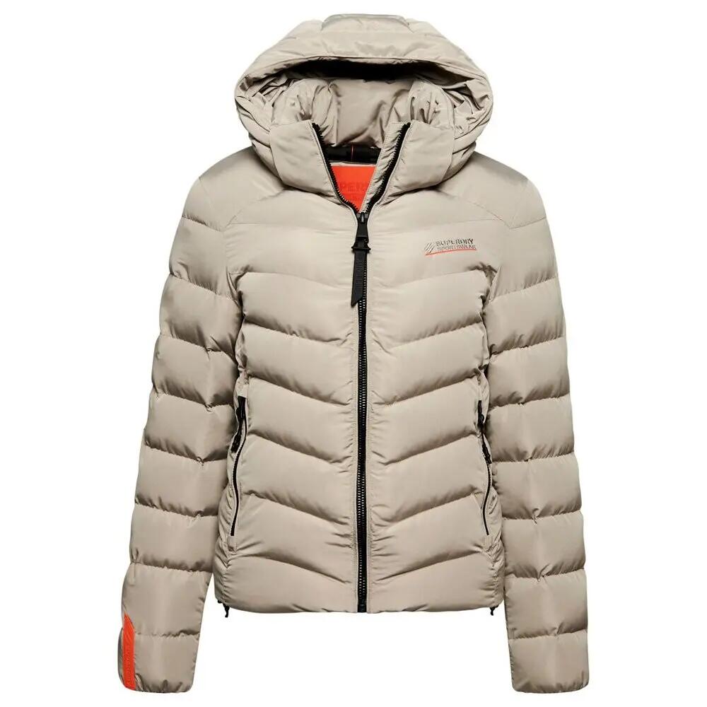 Damska kurtka z kapturem z mikrofibry Superdry