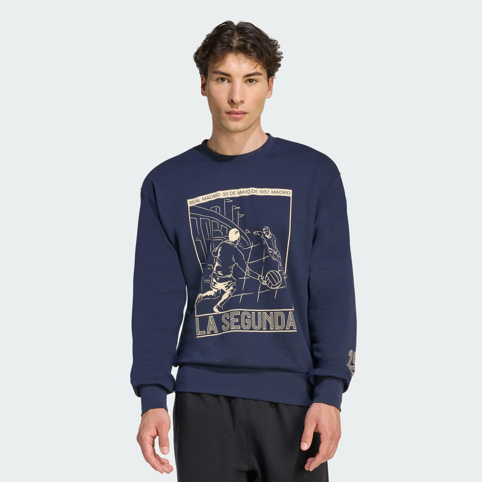 Bluza Real Madrid Heritage Crew Sweat