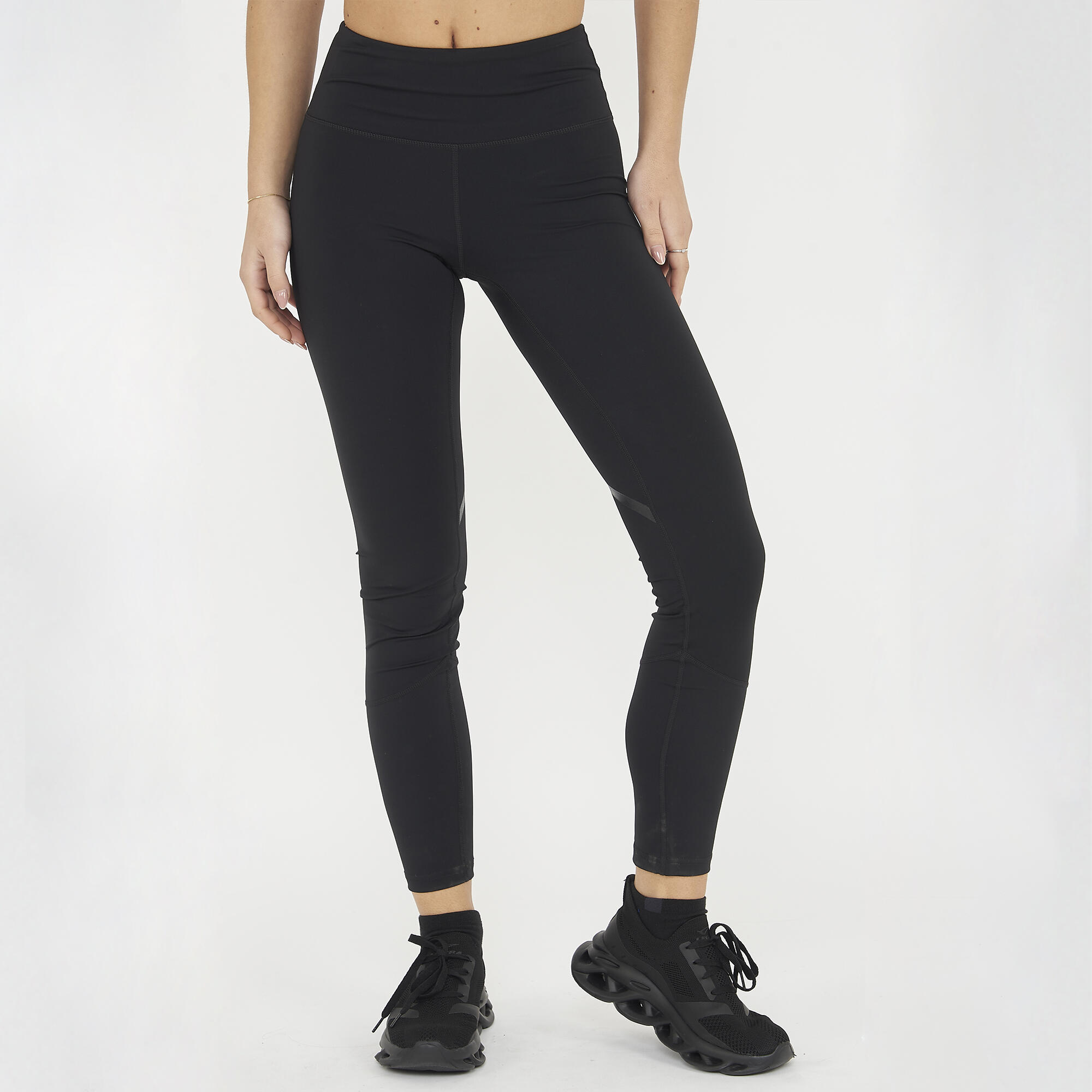 legginsy fitness damskie Neso czarne