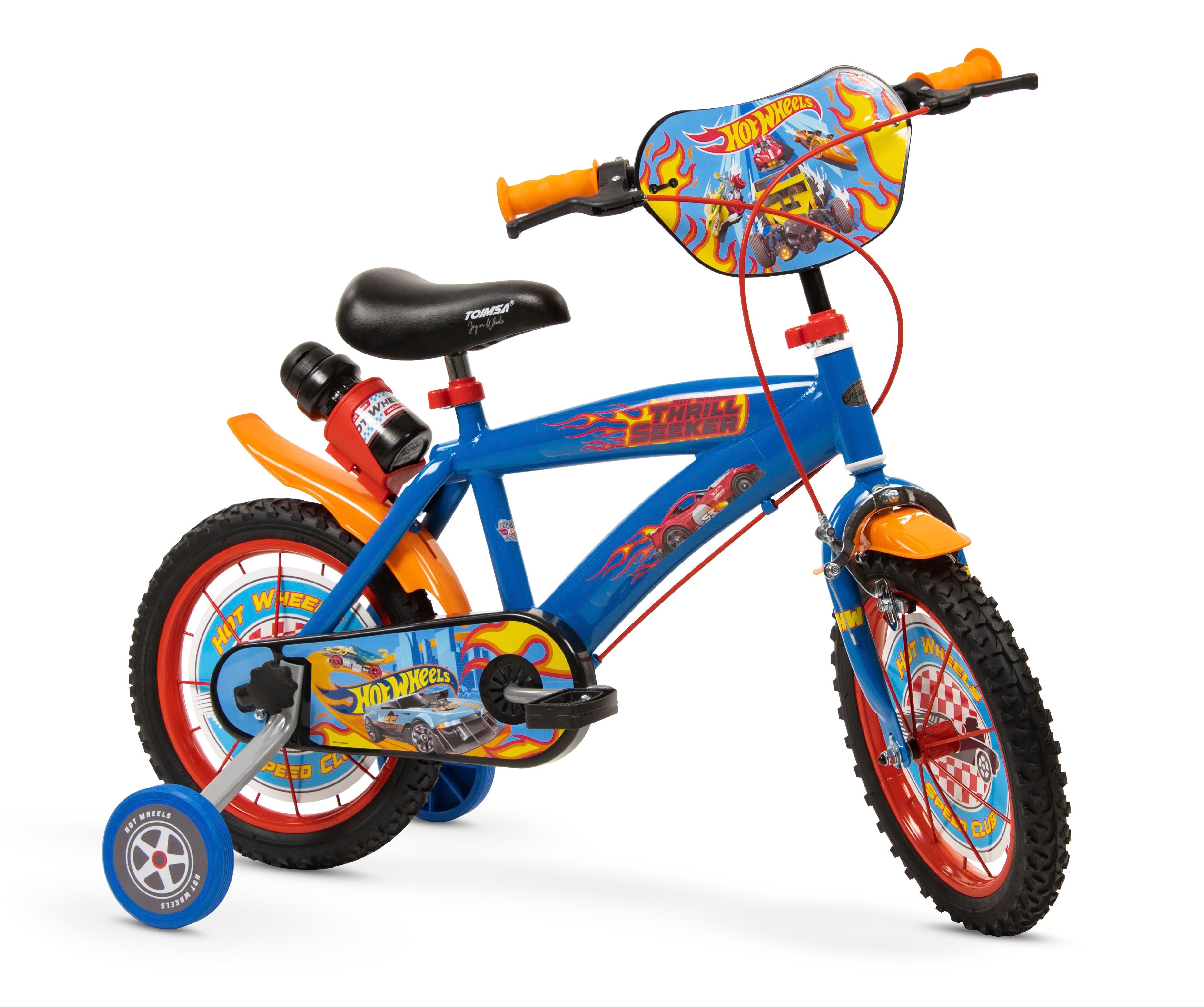 Rower dziecięcy Toimsa Hotwheels Niebieski