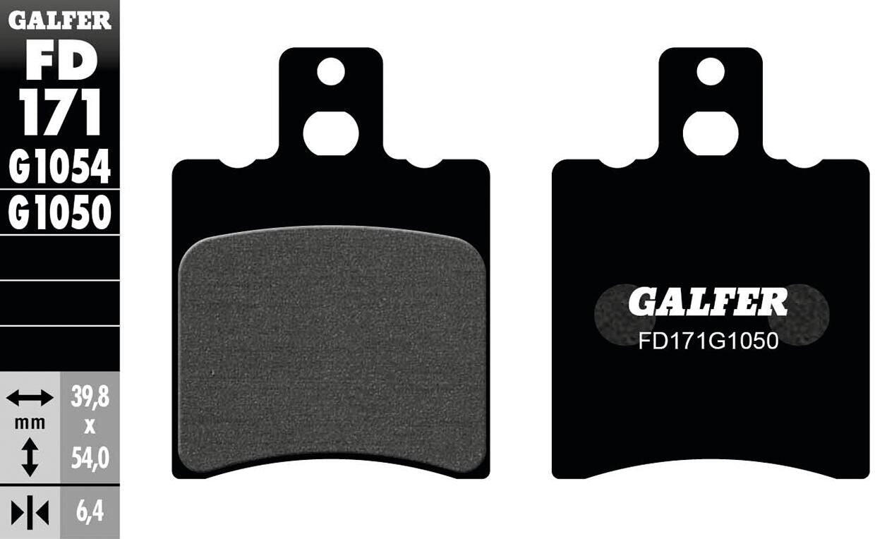 GALFER FD171 (G1050) klocki hamulcowe organiczne