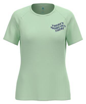 Koszulka damska Odlo ESSENTIAL PRINT T-shirt crew neck s/s