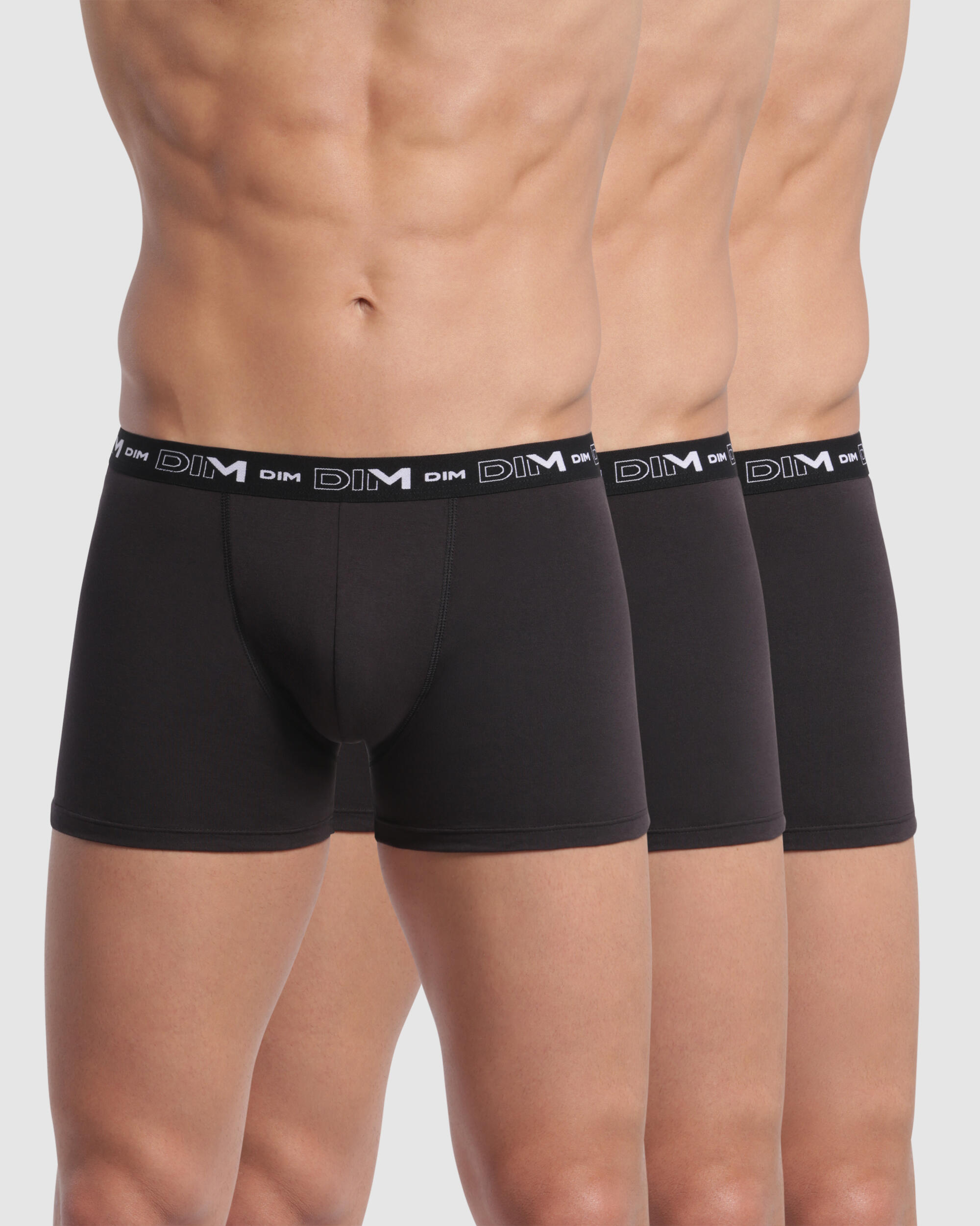 Zestaw 3 bokserów DIM Coton Stretch