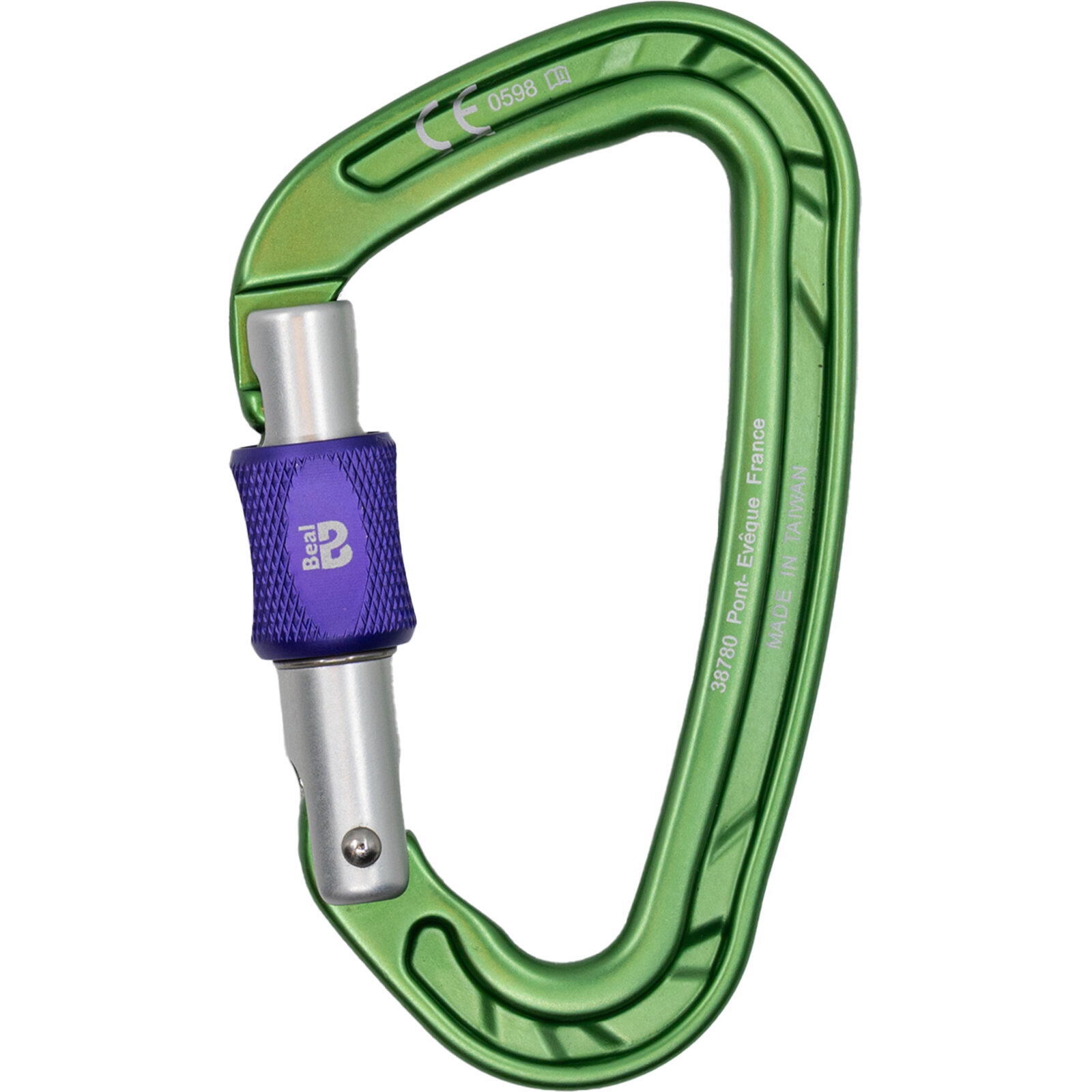 Karabinek wspinaczkowy Beal Be Quick - green