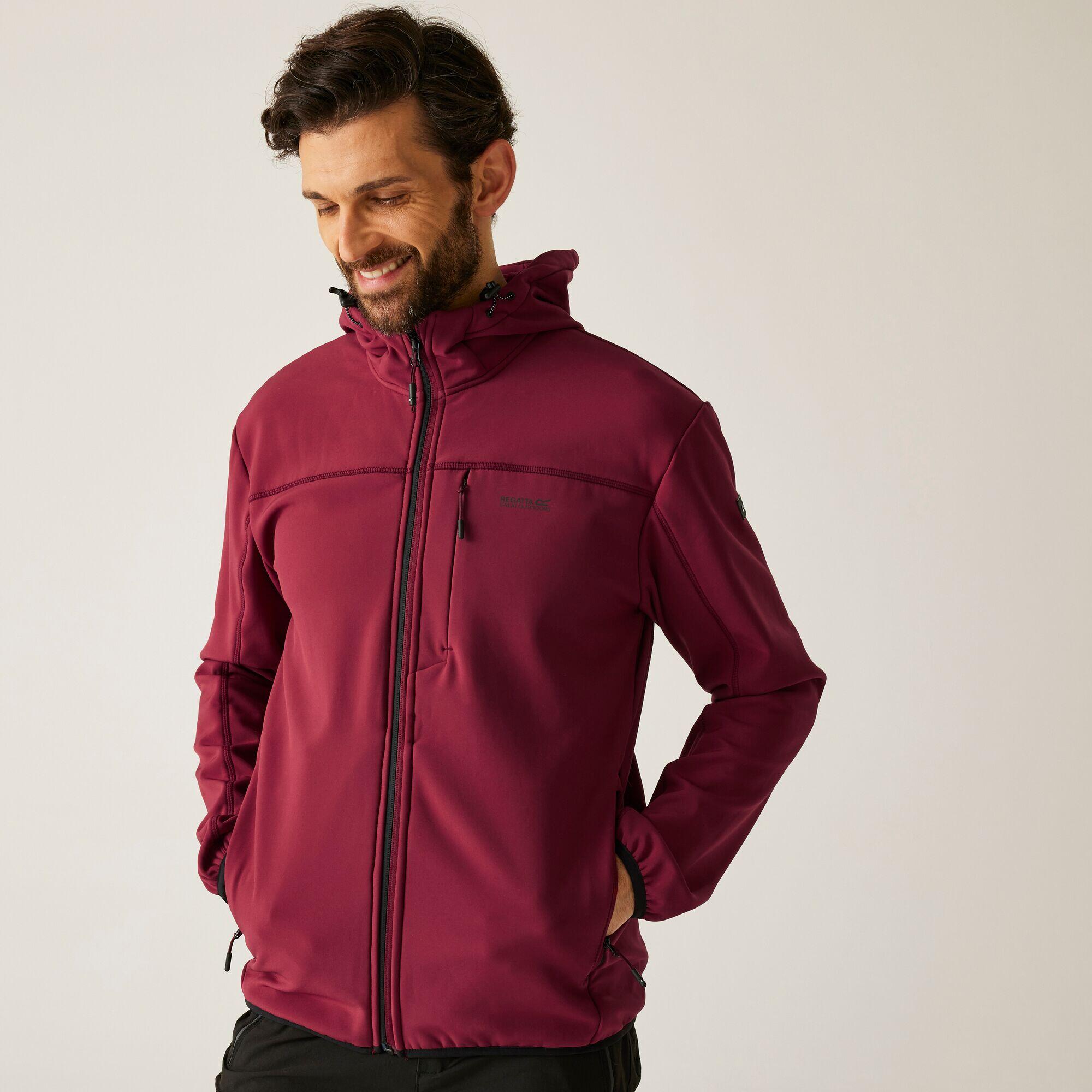 Kurtka męska softshell przeciwdeszczowy Ossek
