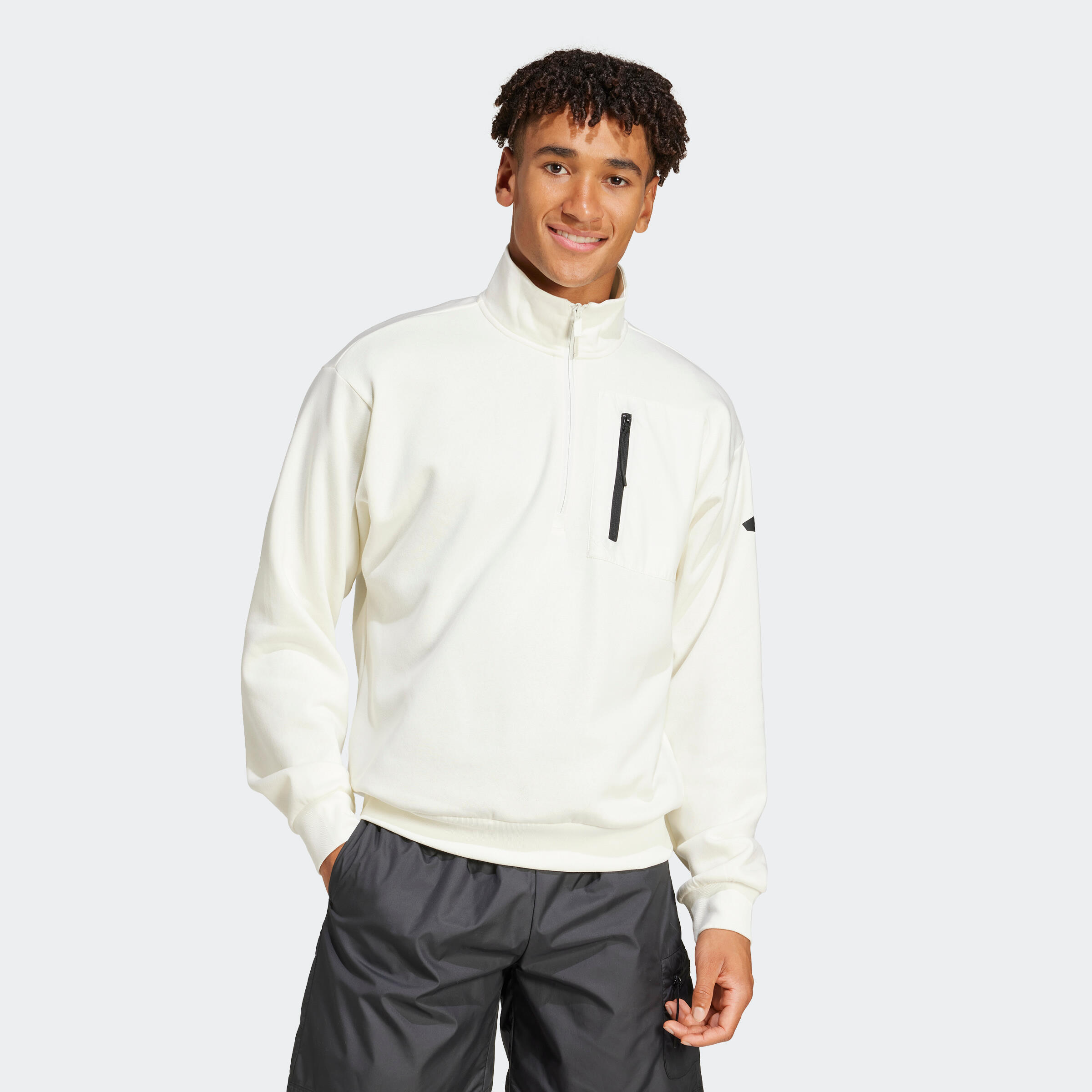 Bluza na krótki suwak męska ADIDAS