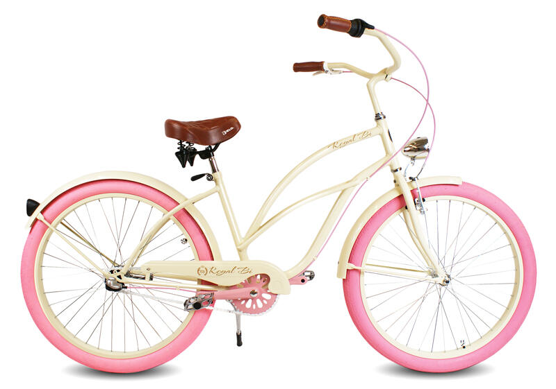 Rower Beach Cruiser Miejski Damski 18,5 26