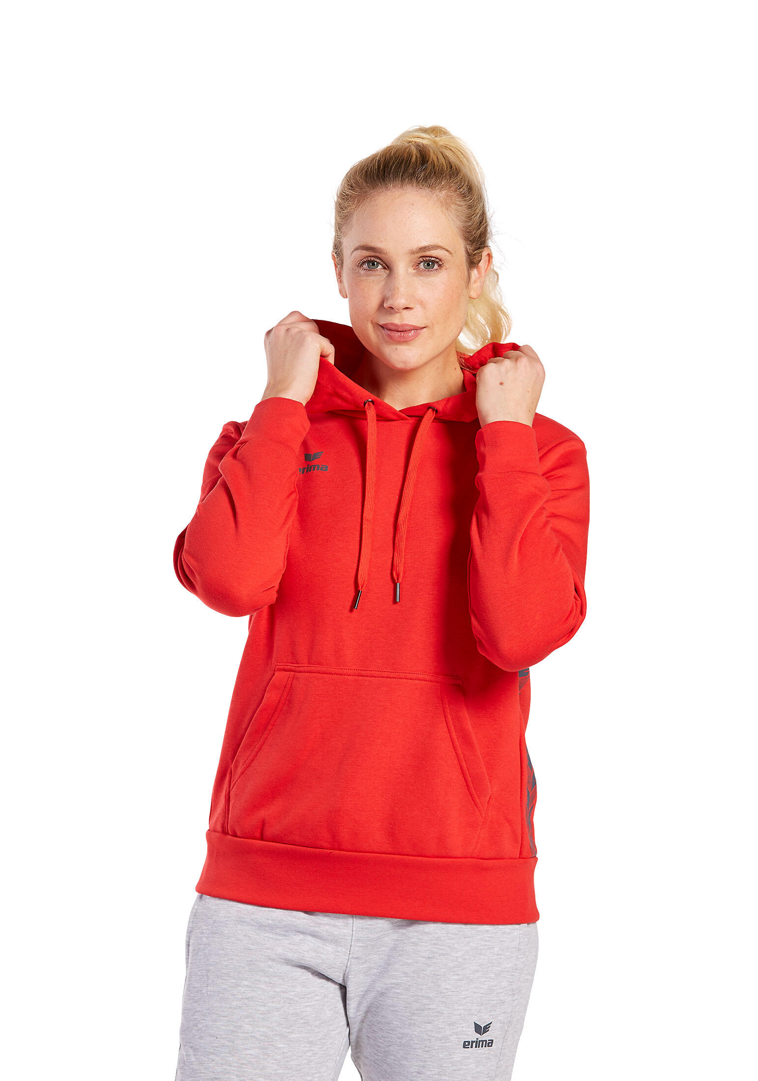 Damska bluza z kapturem Erima Essential Team