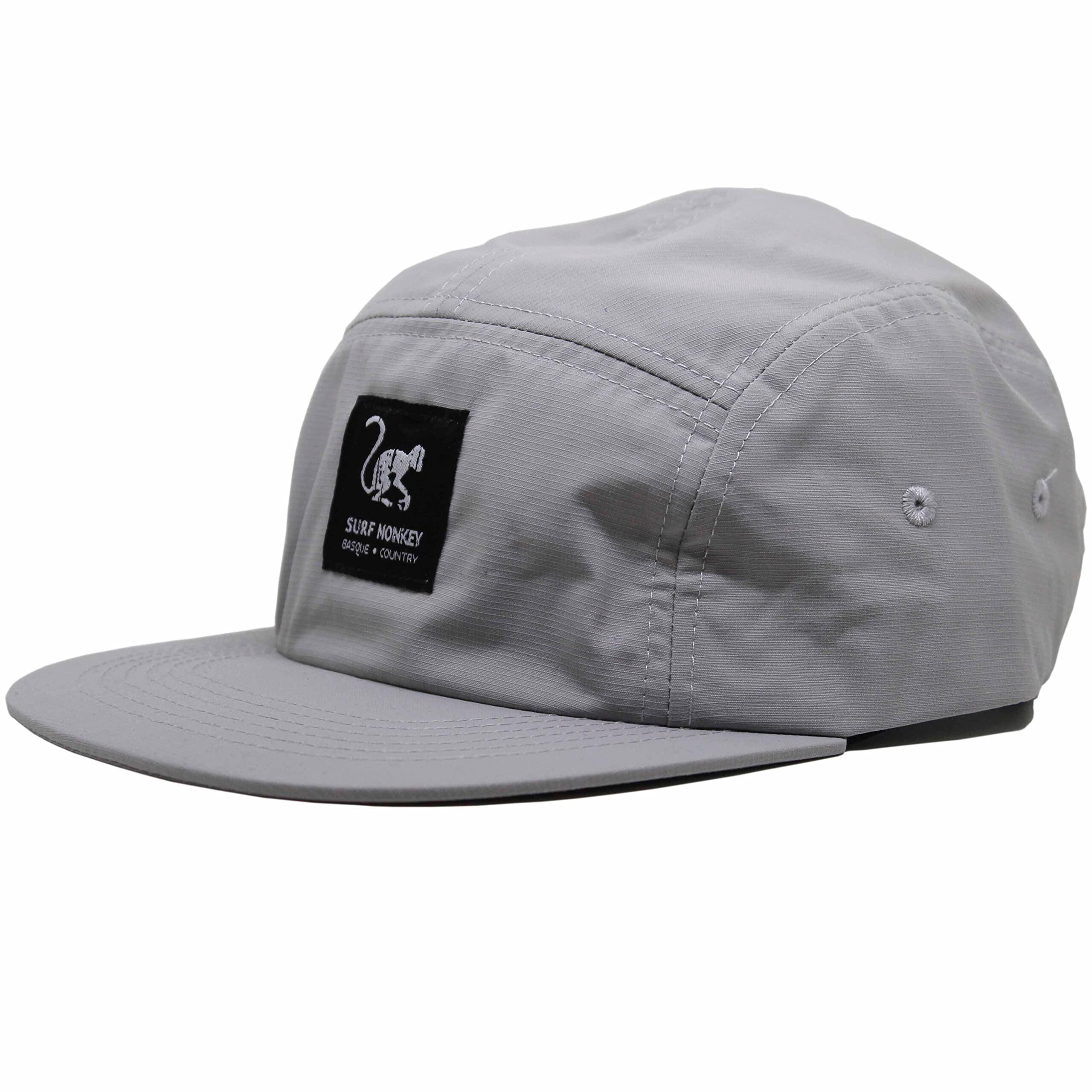 Regulowana czapka z daszkiem typu strapback – wodoodporna (szara)